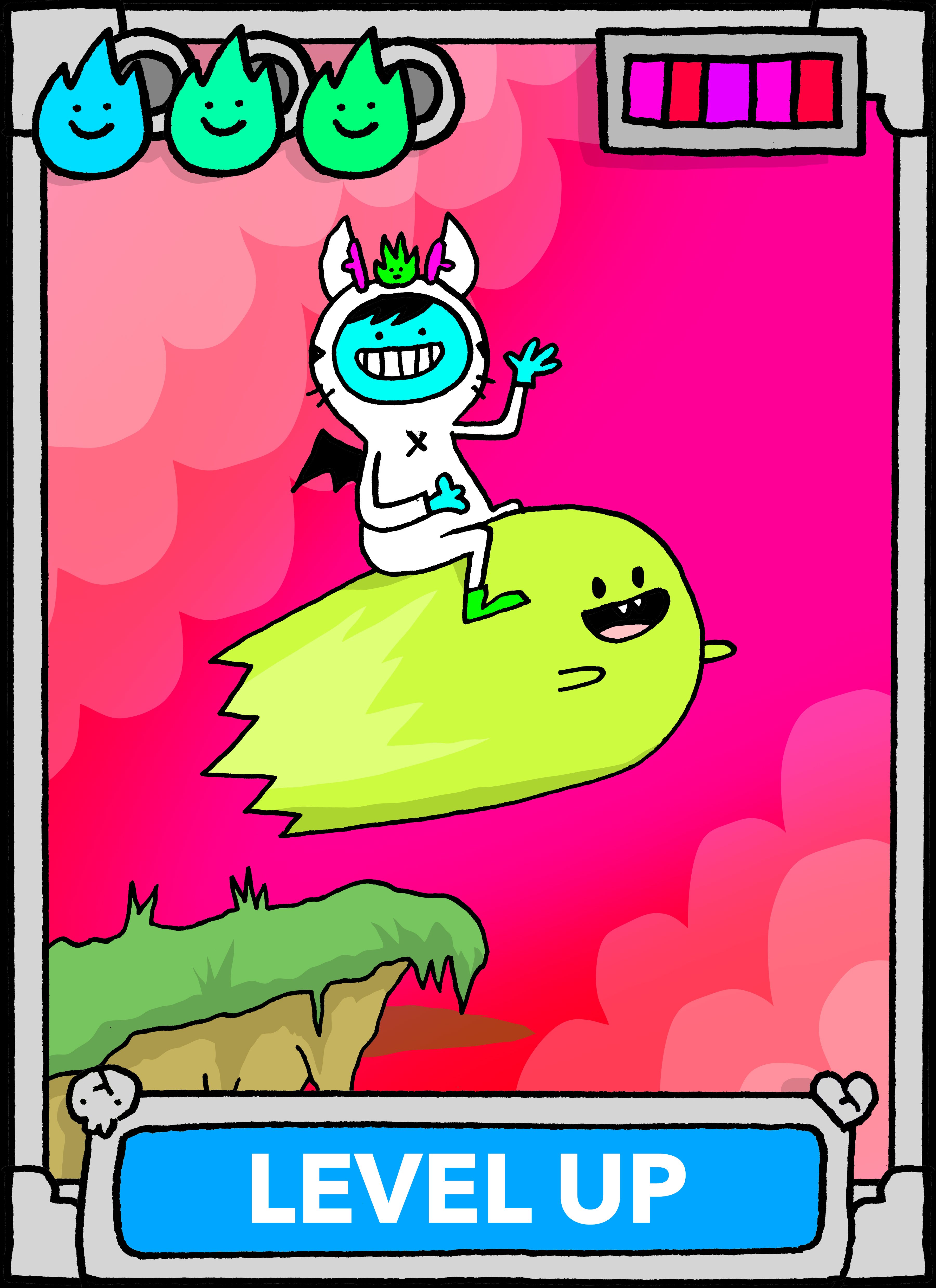 LEVEL UP CARD
