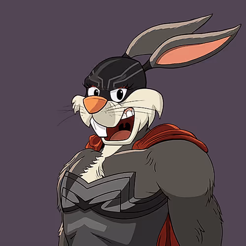 Dark Super Bunny #8169
