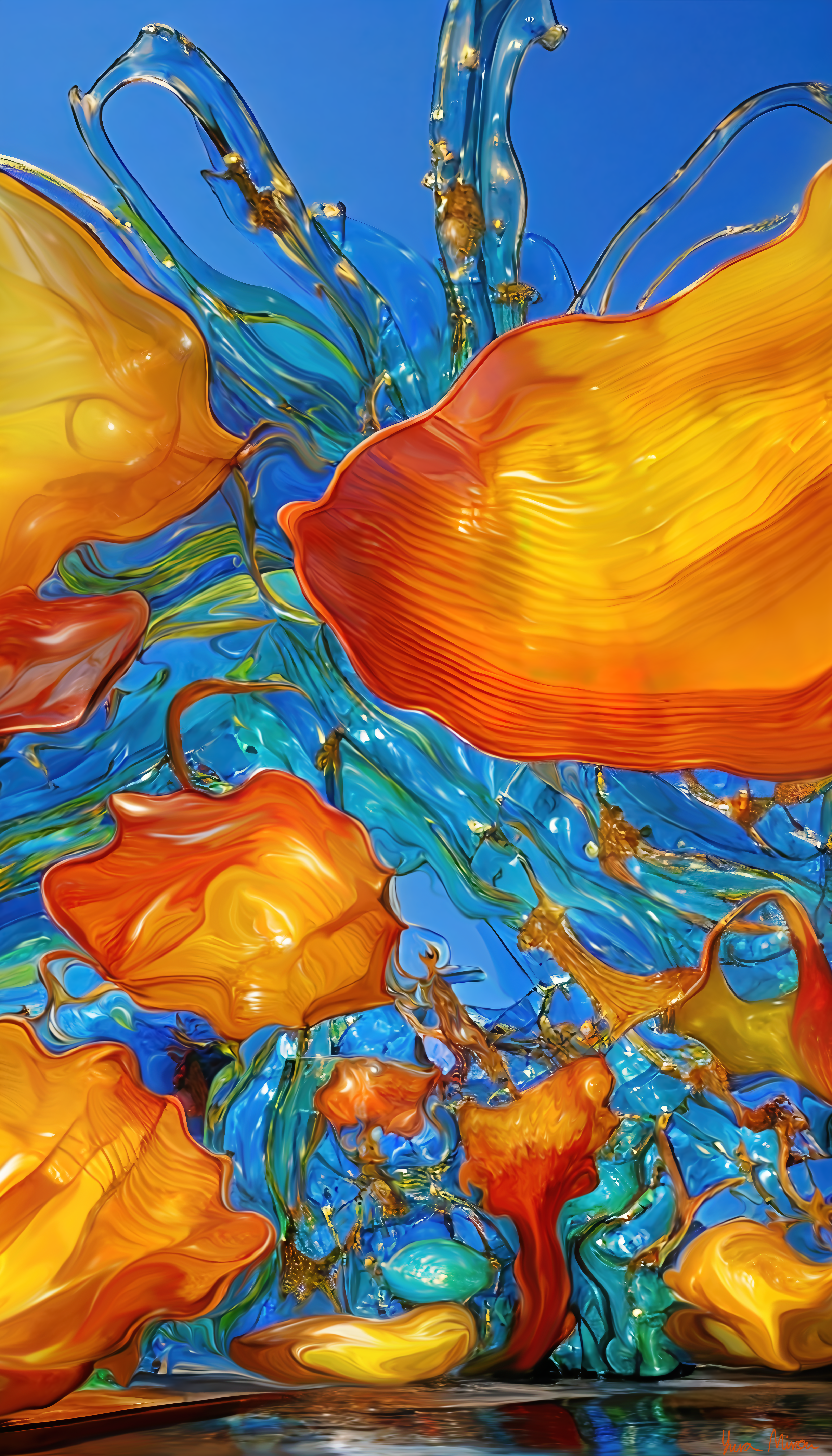 Glass on water #4
