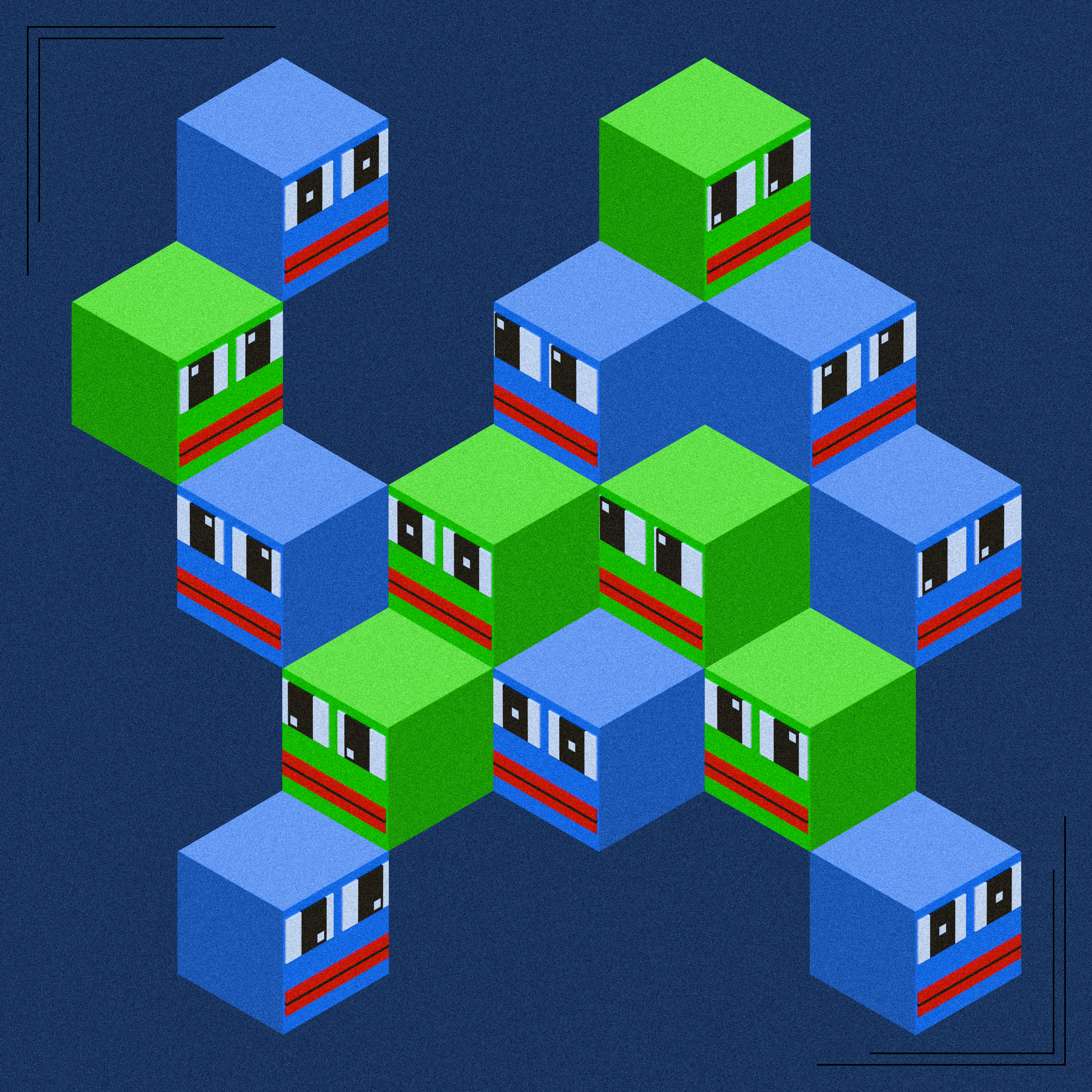 Isometric Pepe #19