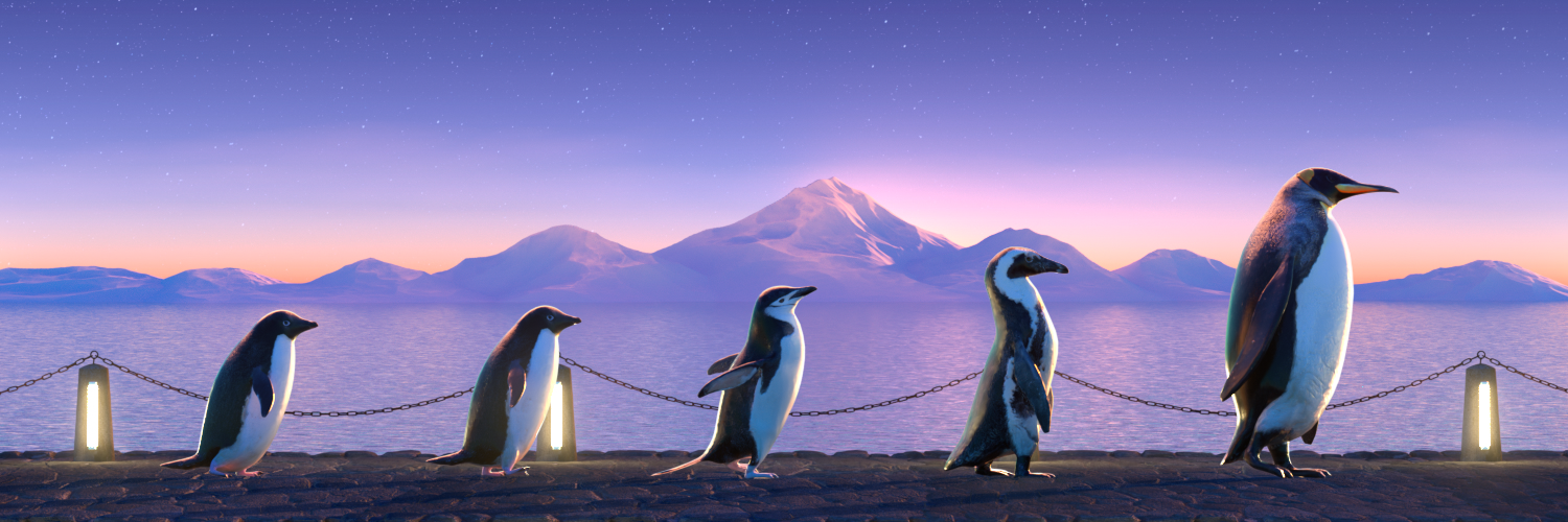 Five Penguins #520