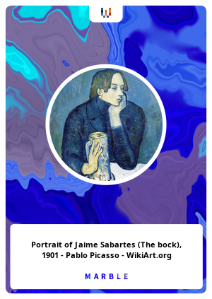 Portrait of Jaime Sabartes (The bock), 1901 - Pablo Picasso - WikiArt.org