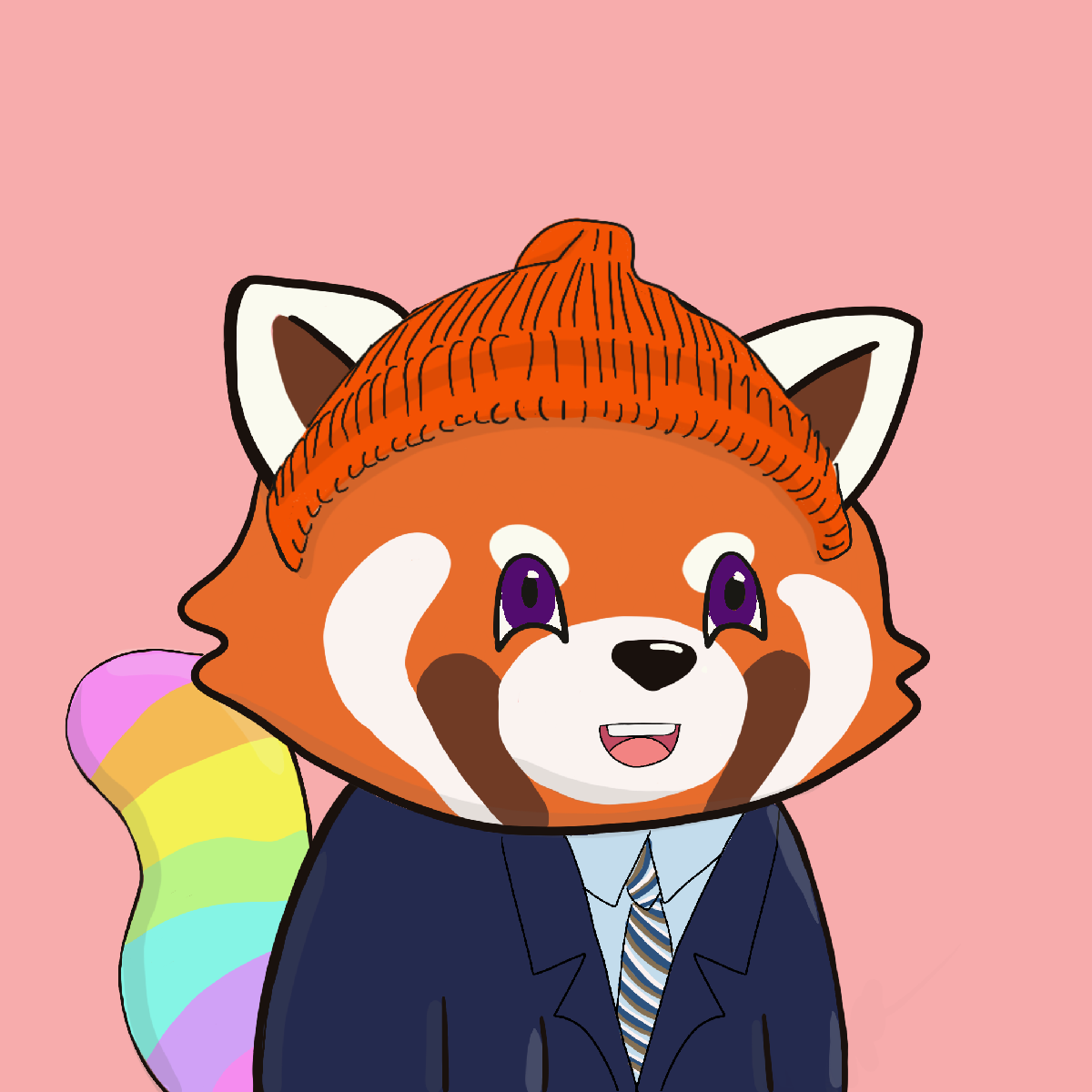 Okay Red Panda #7330