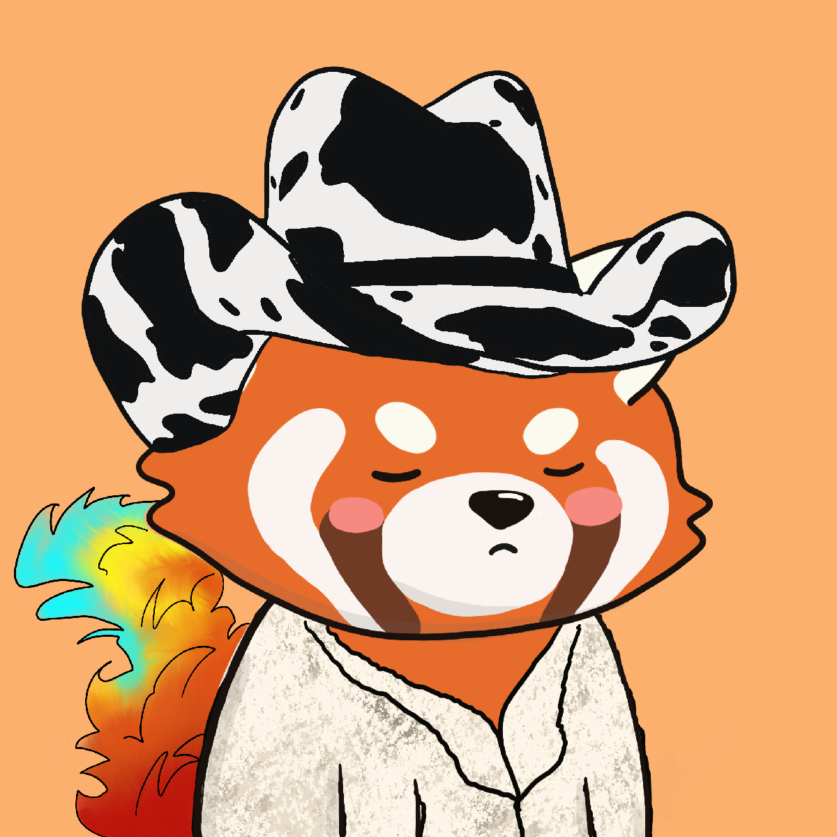 Okay Red Panda #7074