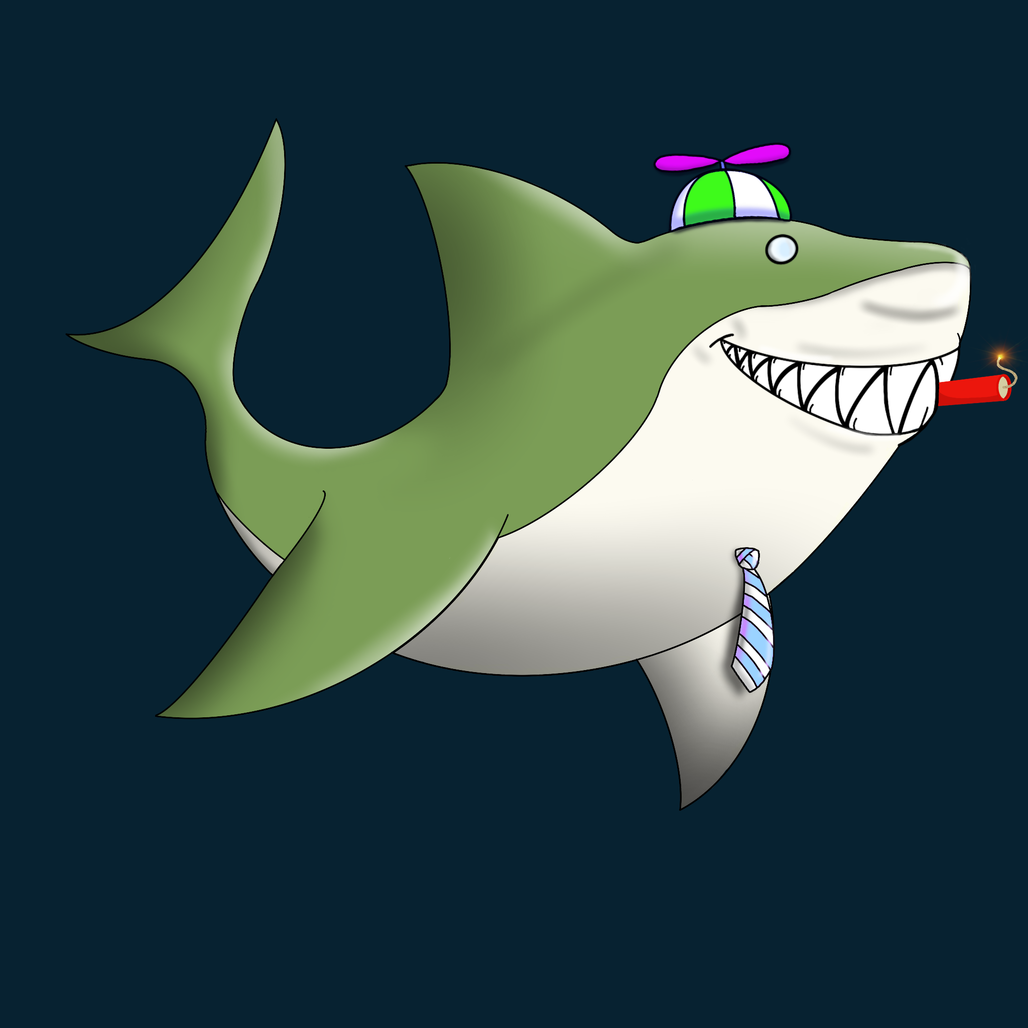 Wavy Shark #6525