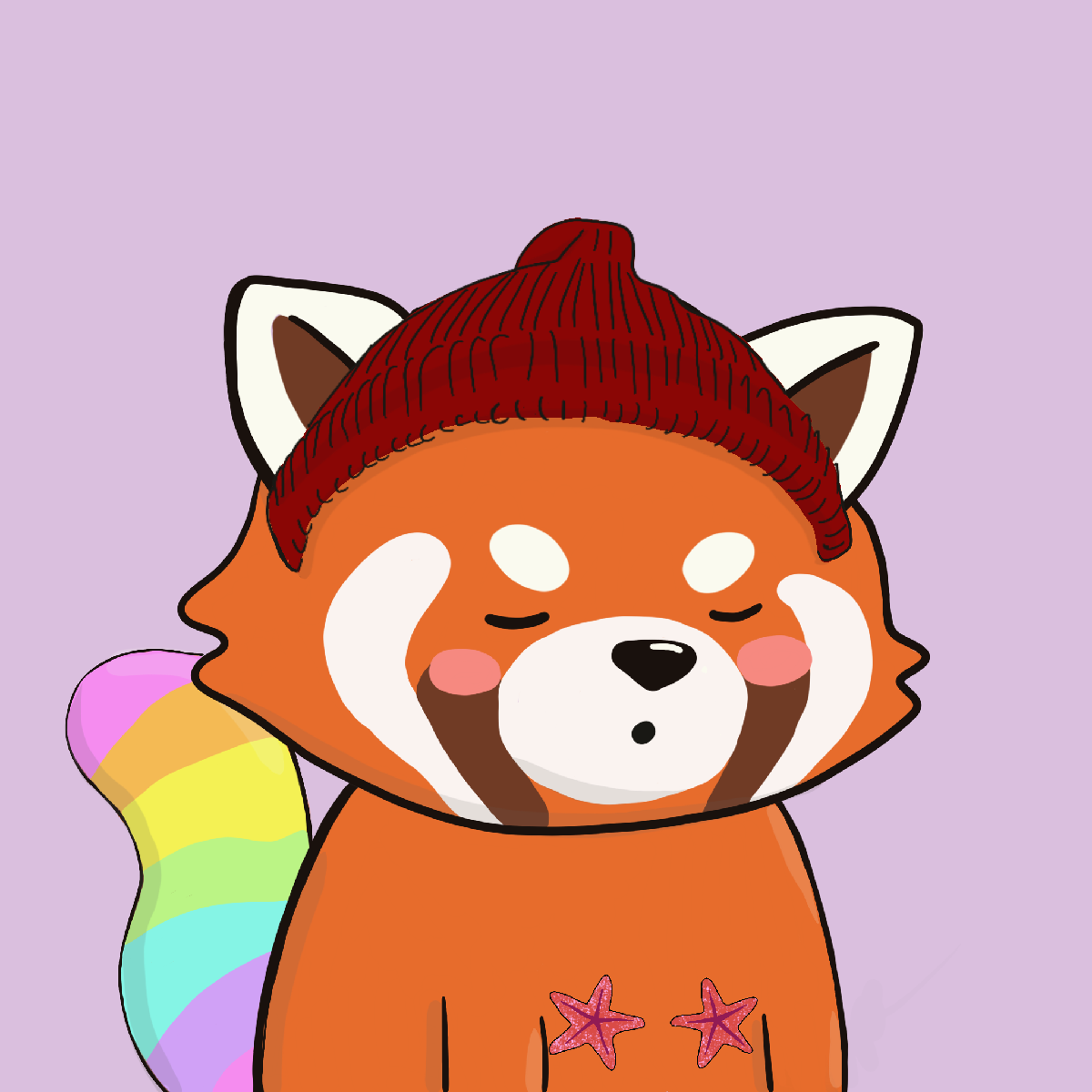 Okay Red Panda #7226