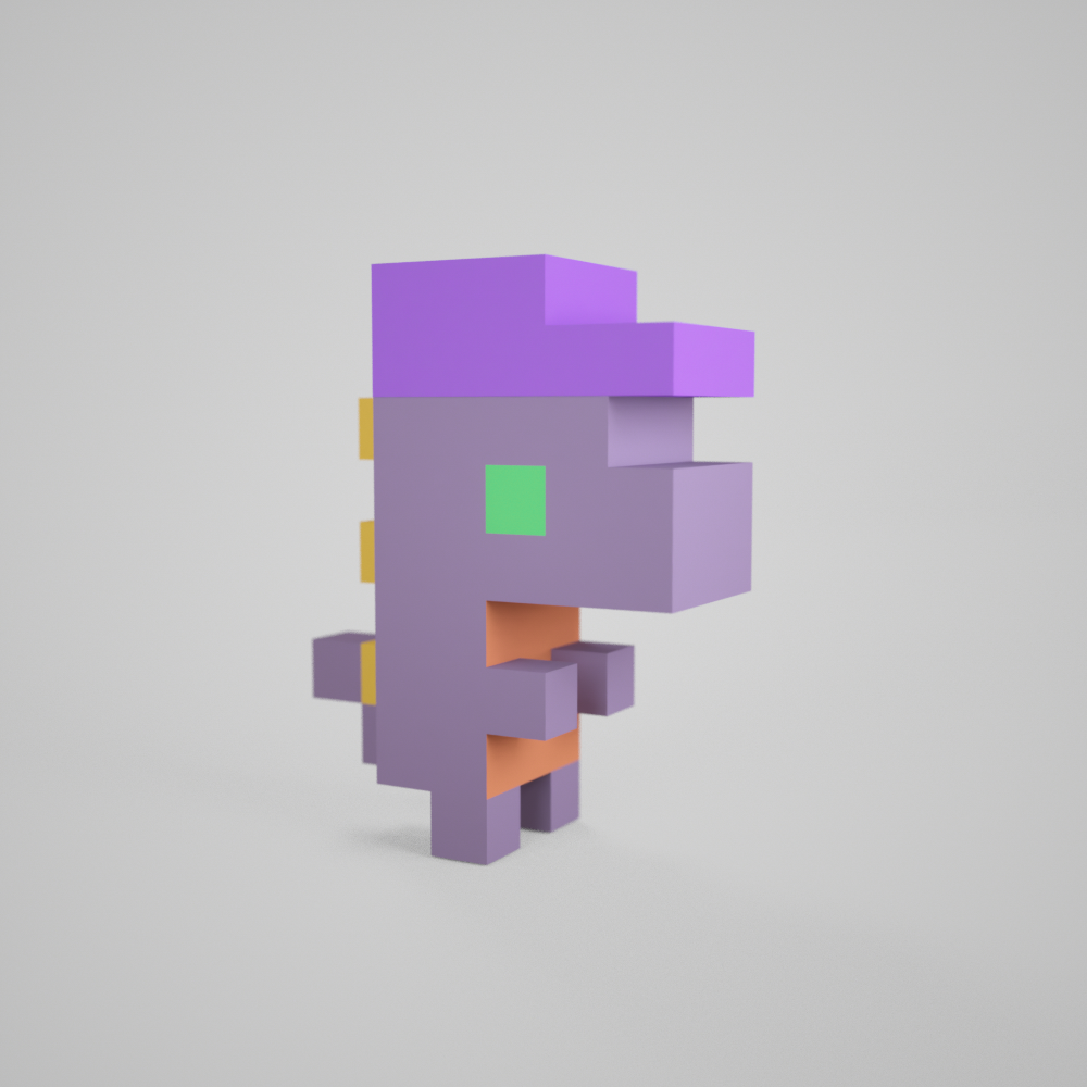 3D tiny dino #0414