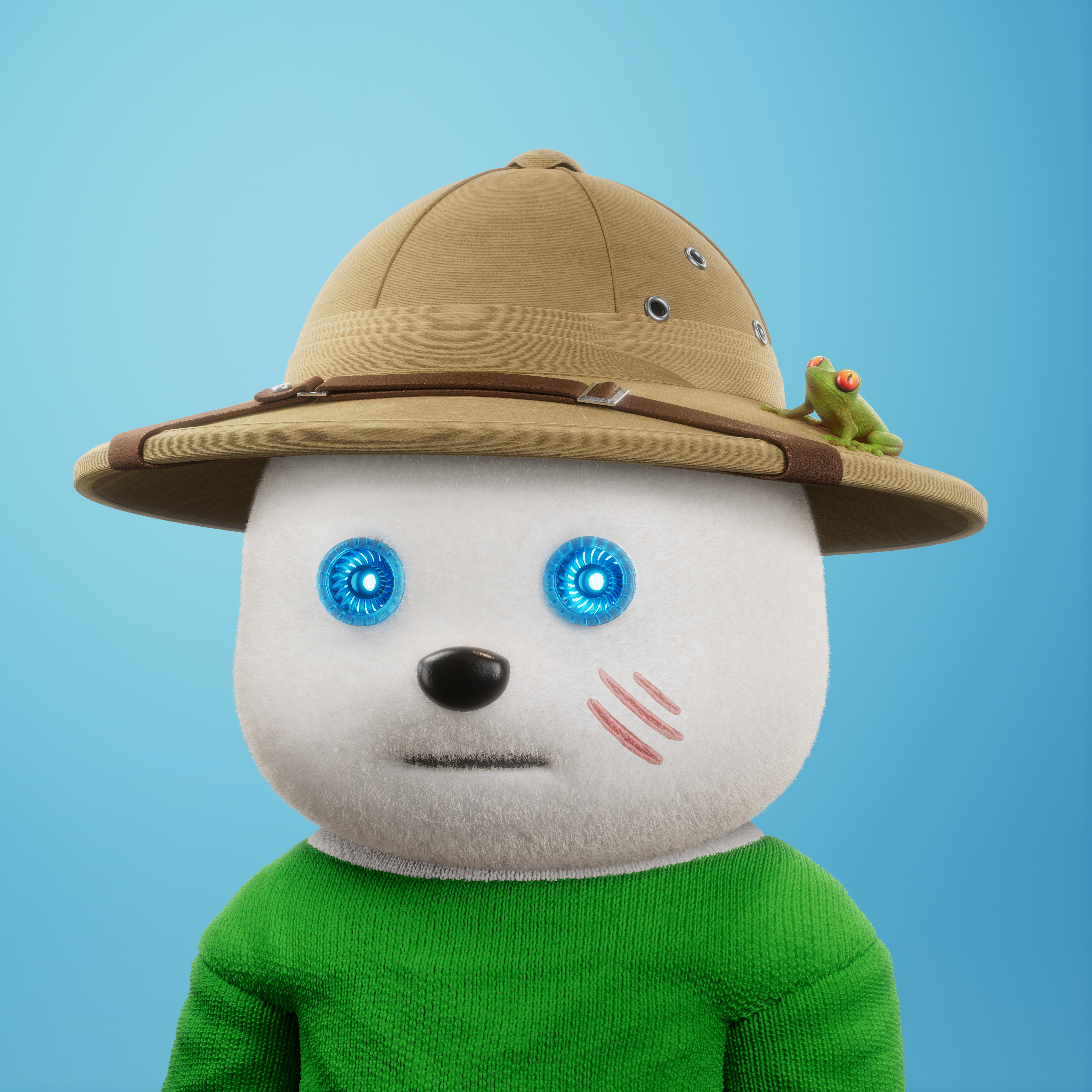 3D Bear #7651