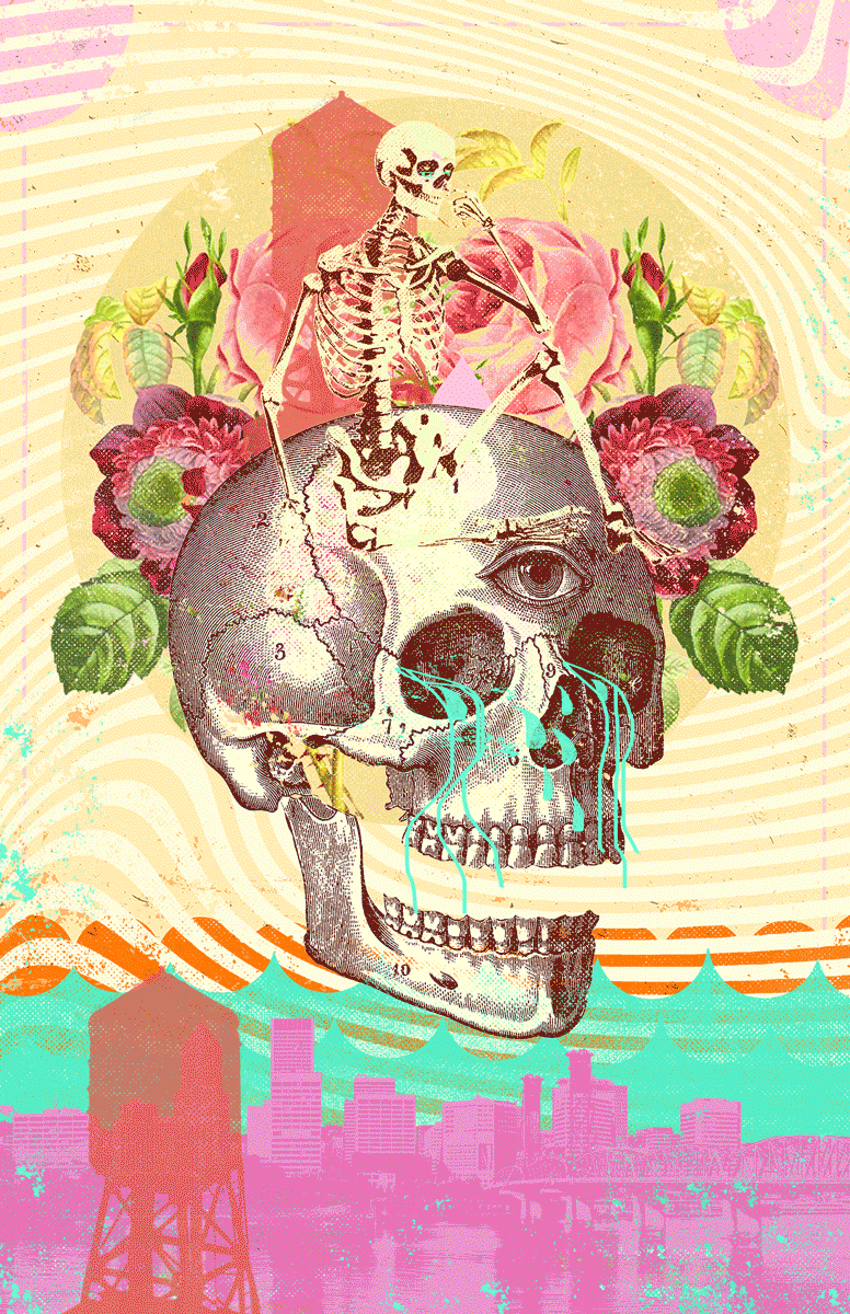 SKULL FLOWERS