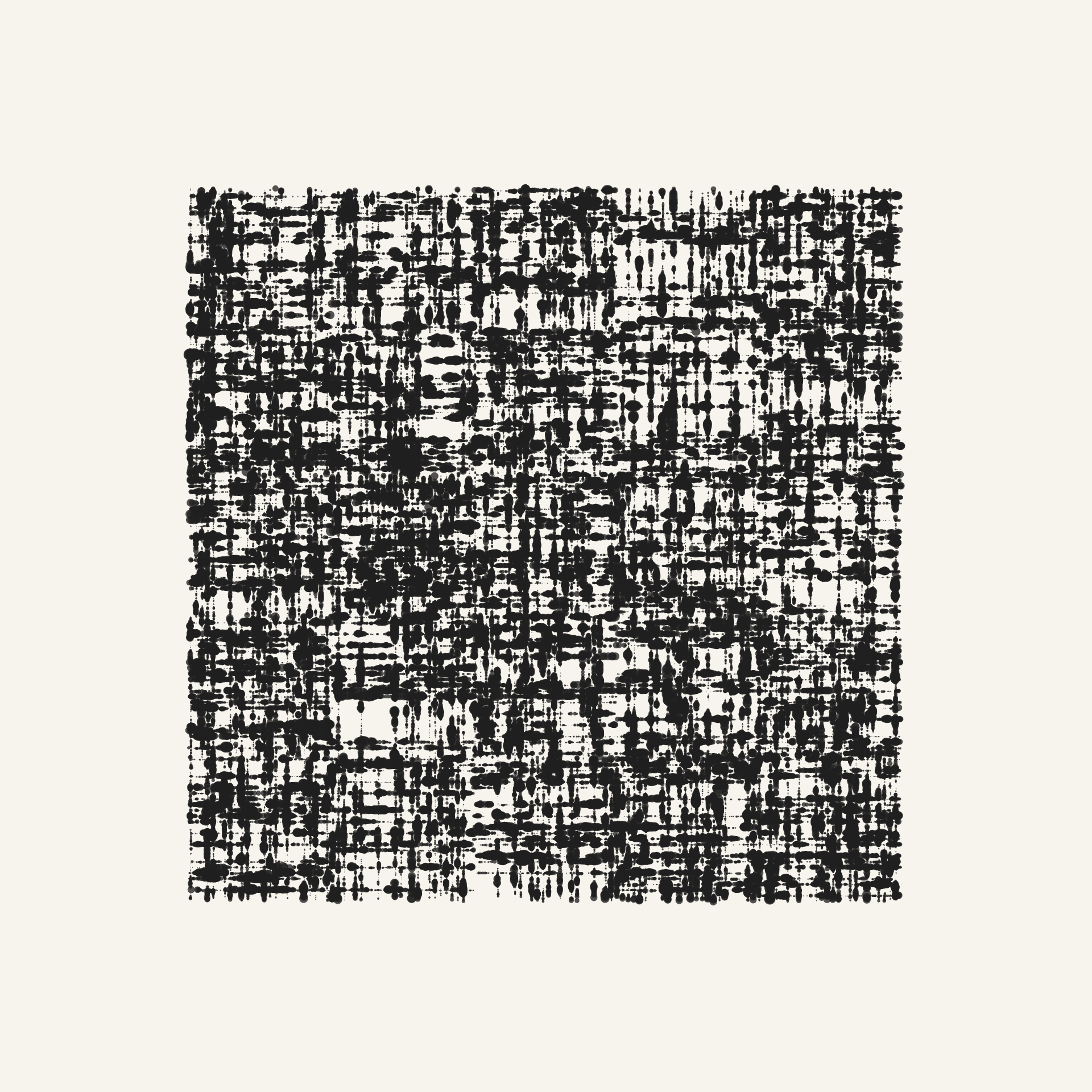 I spilled my ink in a perfect square