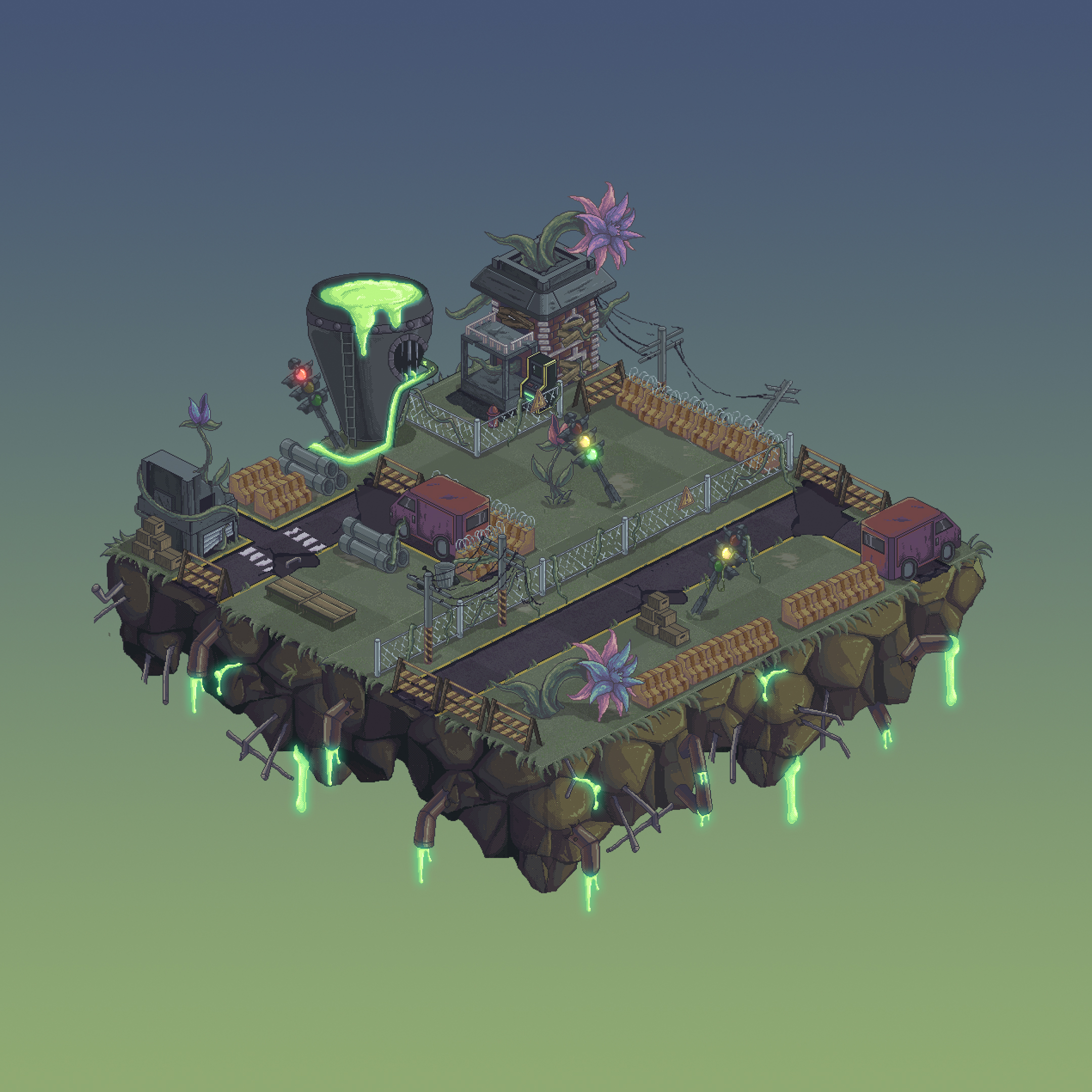 Arcade Land X-Large #814