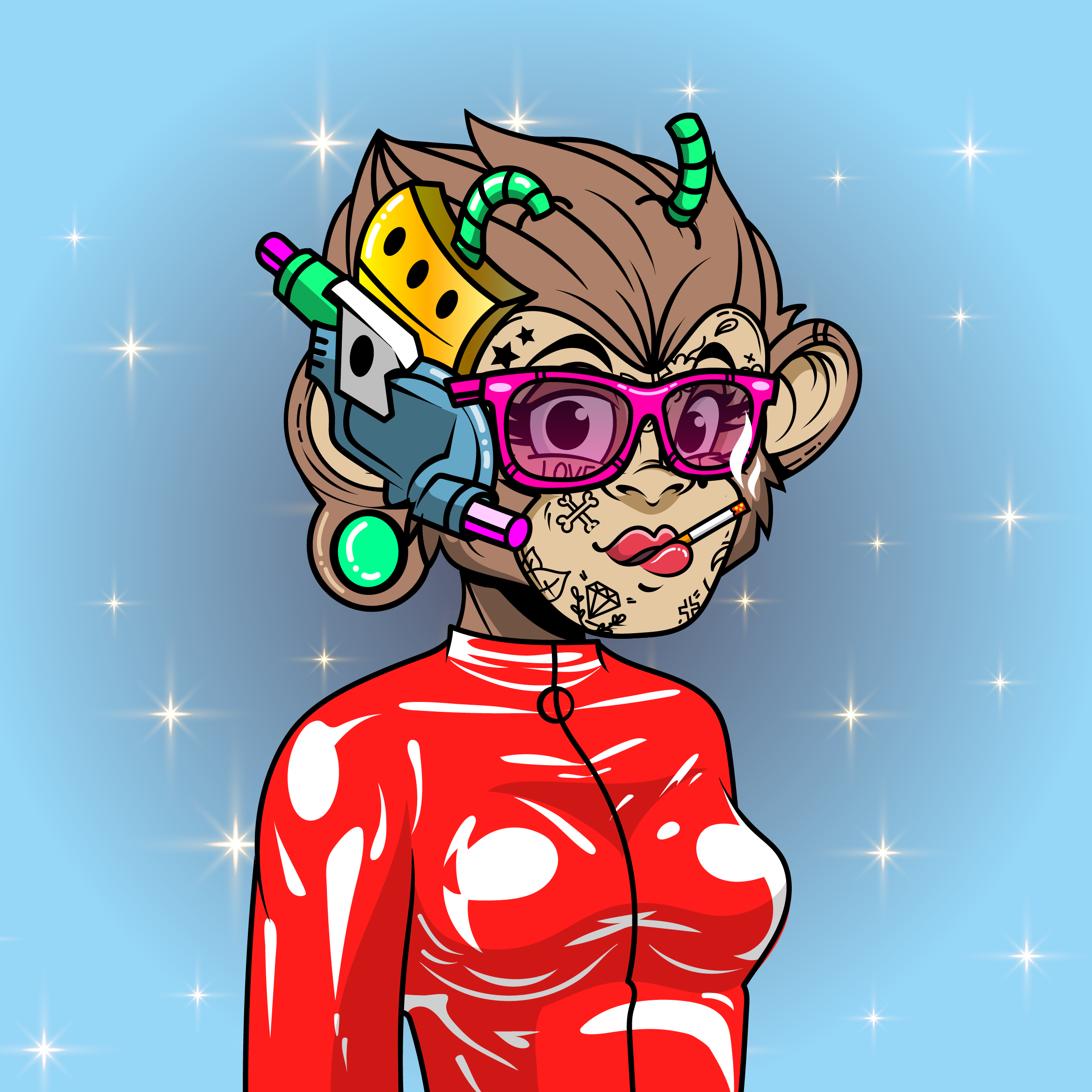 Lady Apes #8917