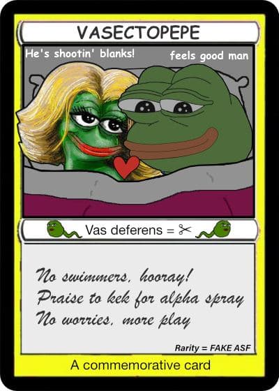 VASECTOPEPE | Series 1 Card 49