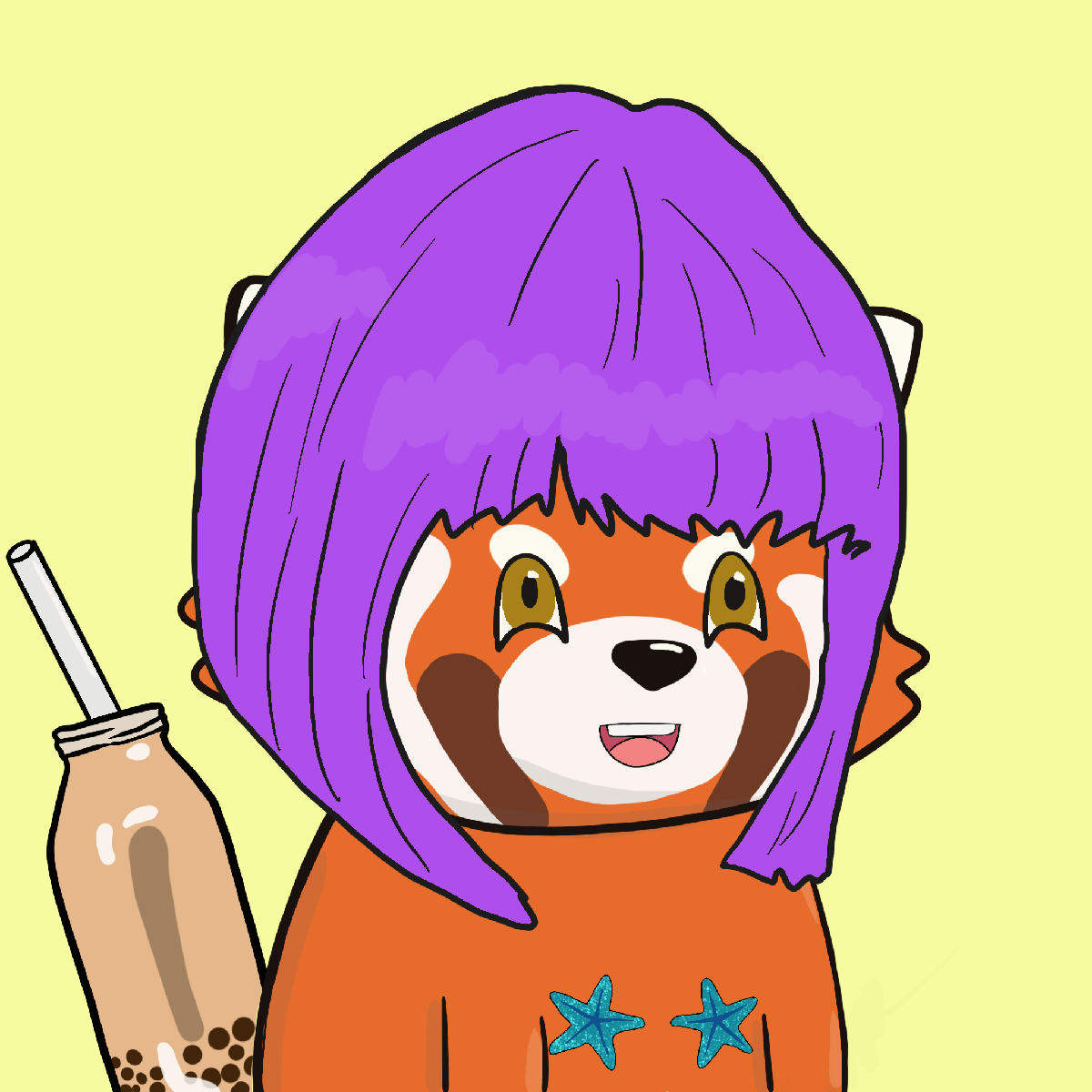 Okay Red Panda #6682