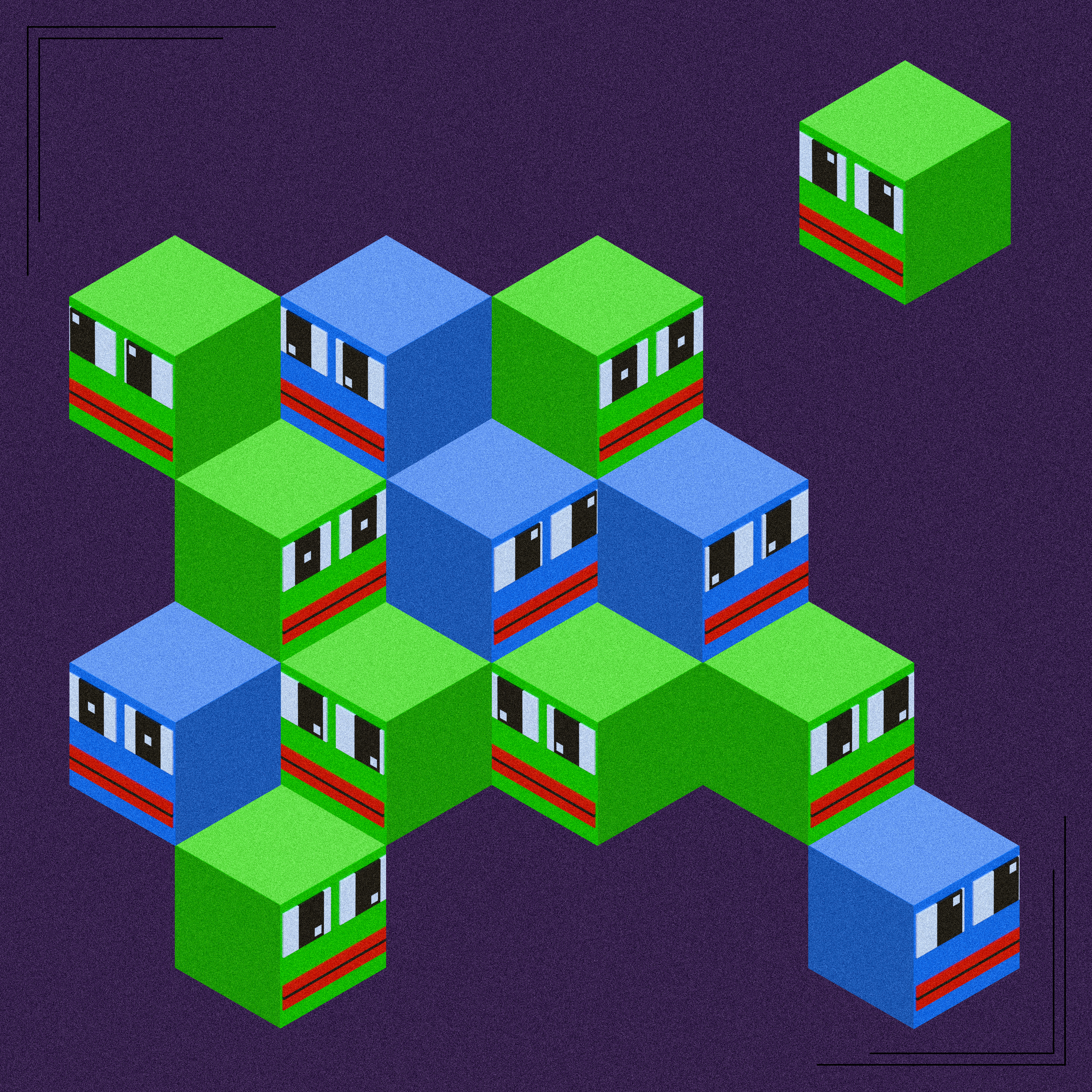 Isometric Pepe #30