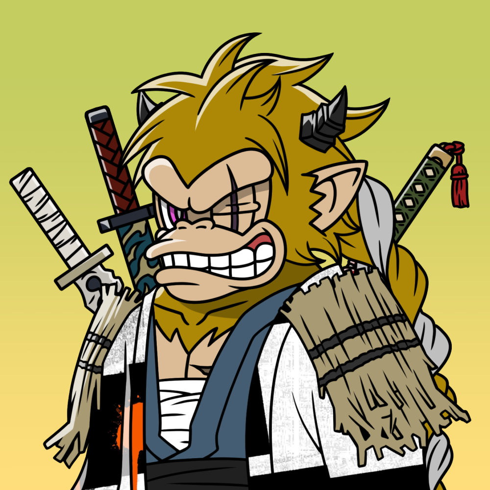 Neo Samurai Monkey #621