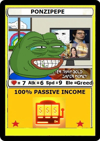 PONZIPEPE | Series 1 Card 40