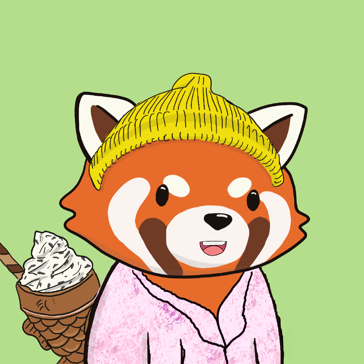 Okay Red Panda #6751