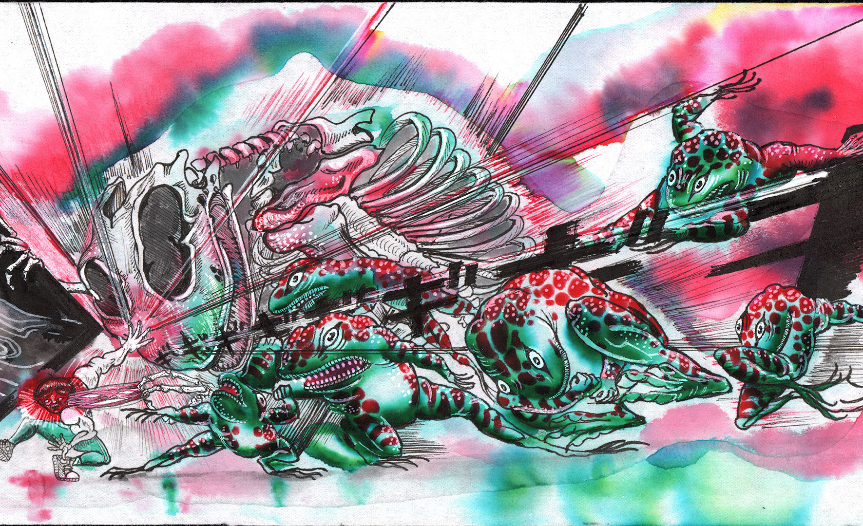 The bird who was a false prophet, episode 1, painting 9