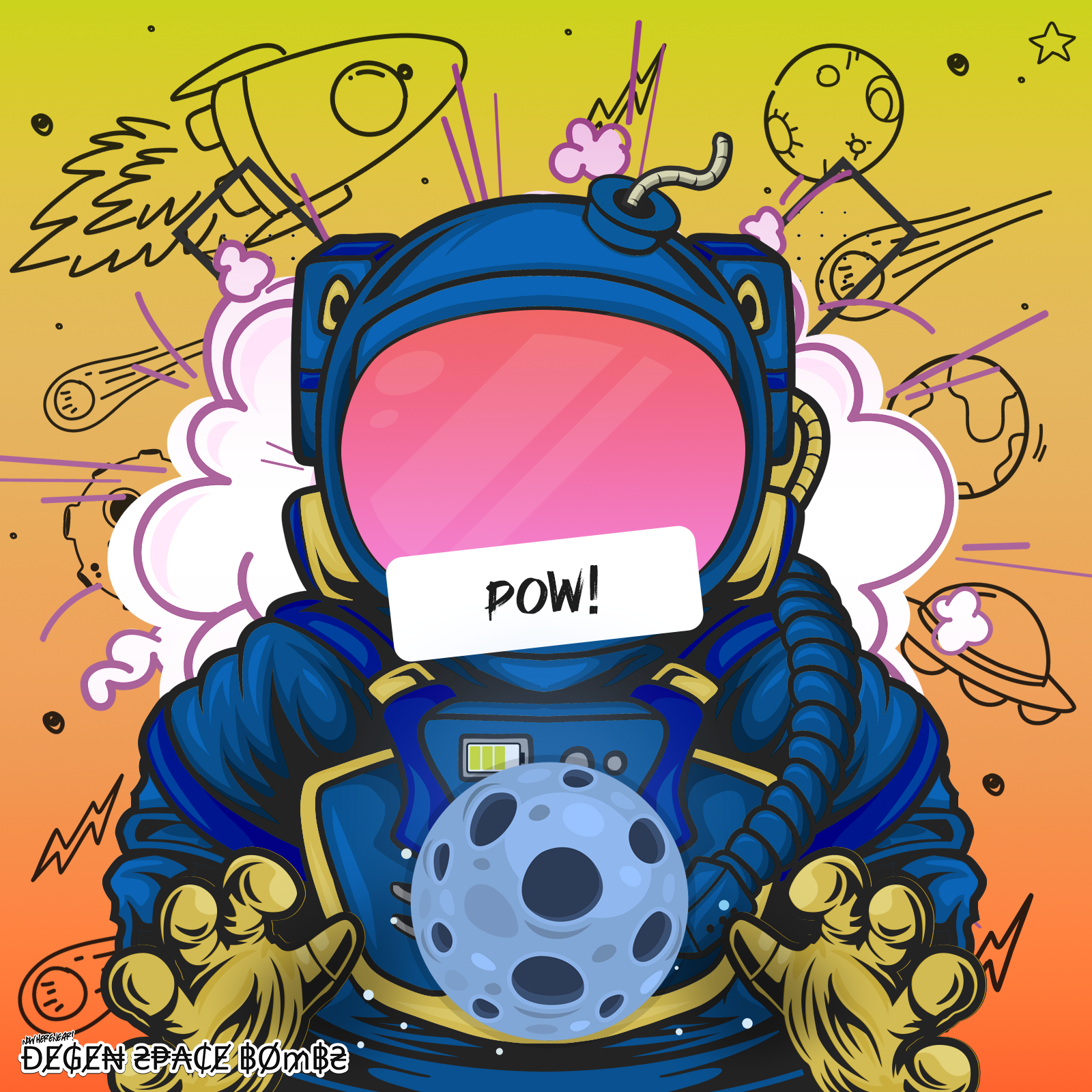Degen Space Bombs #2090