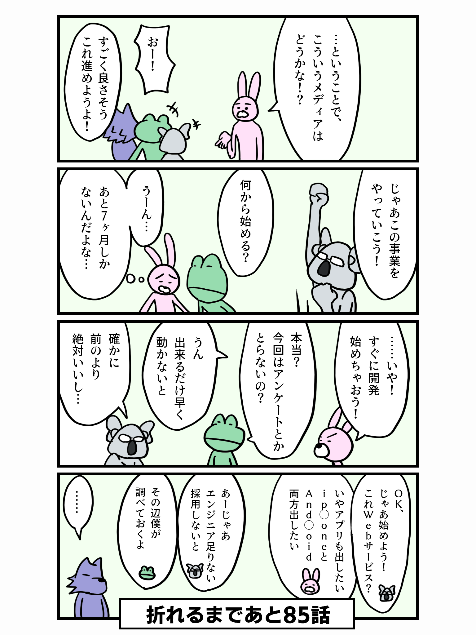 100話で心折れるスタートアップ #15