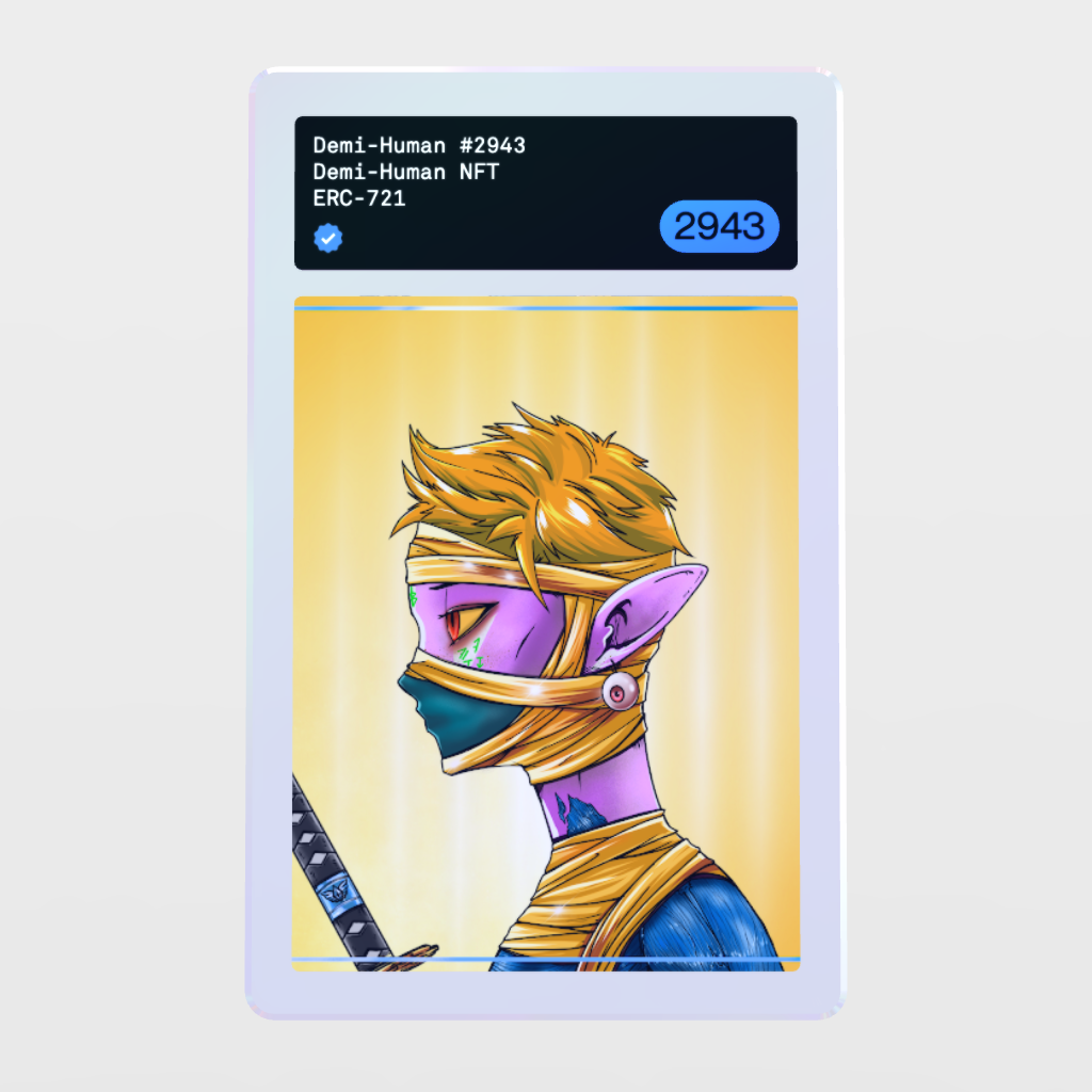 Minter Token - Demi-Human NFT #2943