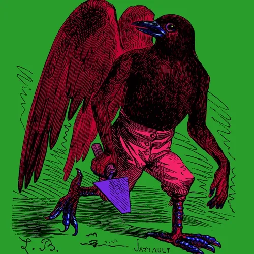 Inferno in colours: Malphas the demon, from Collin de Plancy's Dictionnaire Infernal