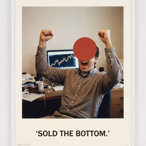 SOLD THE BOTTOM