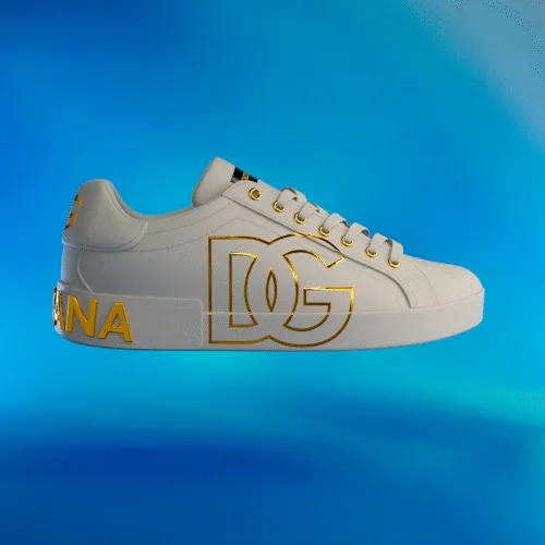 White Gold Sneakers (IRL Claimed)