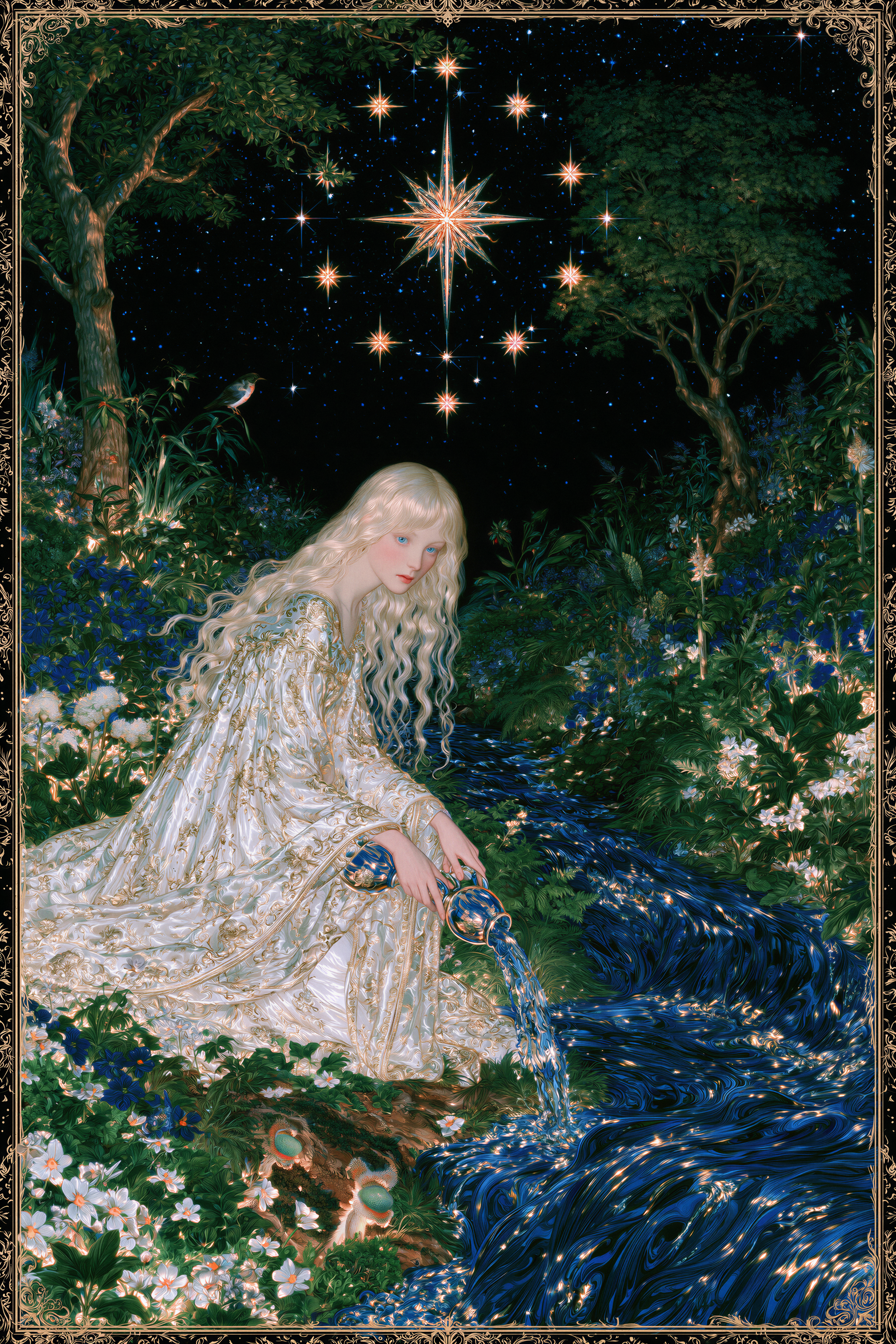 XVII — The Star (L’Étoile)