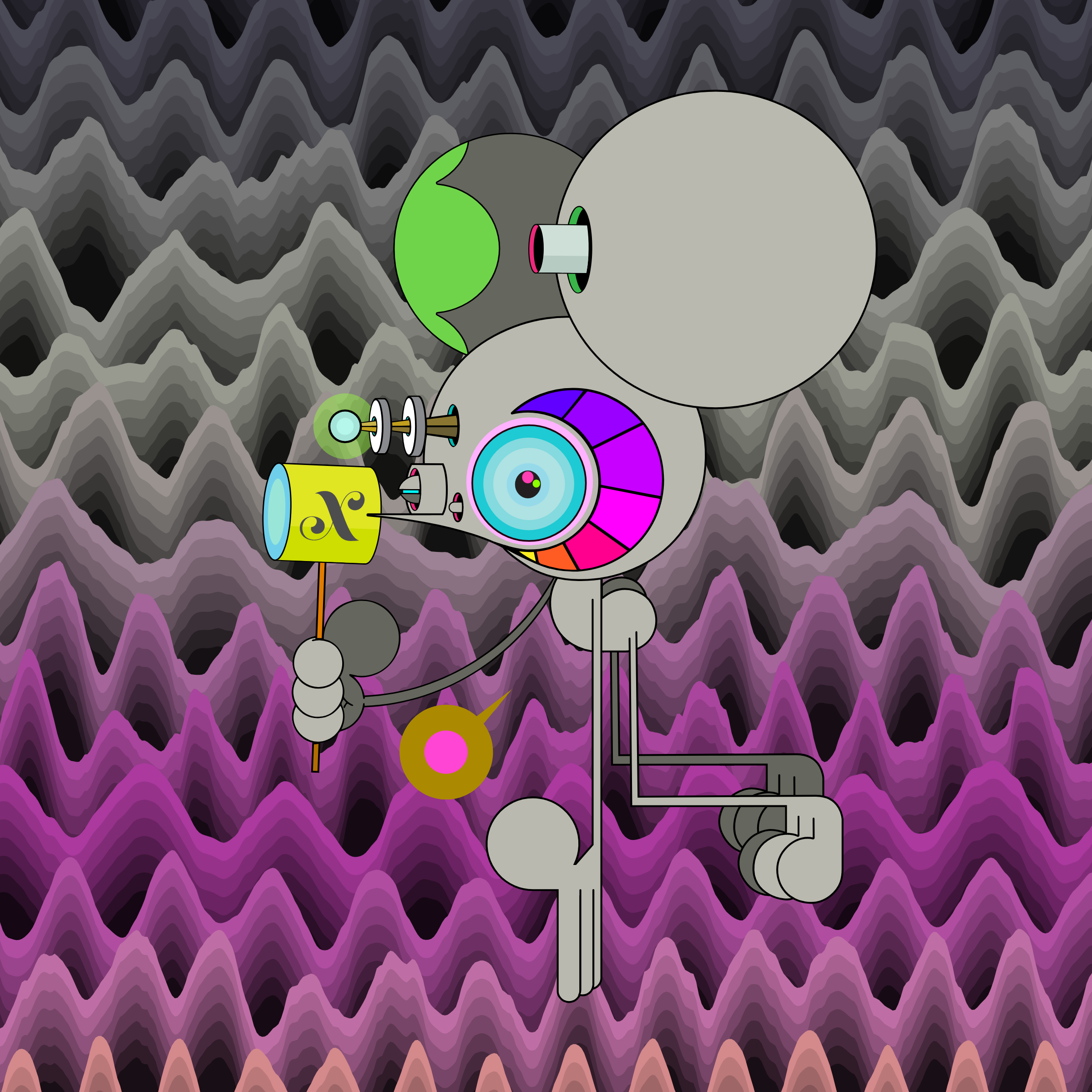 Neogen Space Monkeys #2042