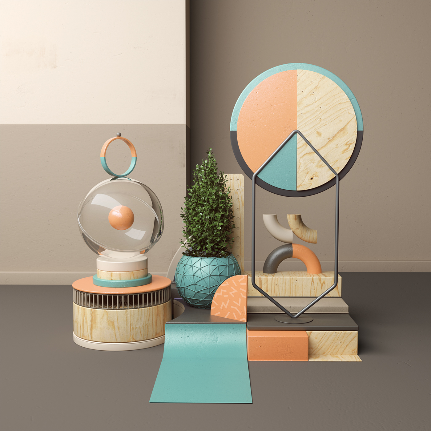 Wooden Objects V3