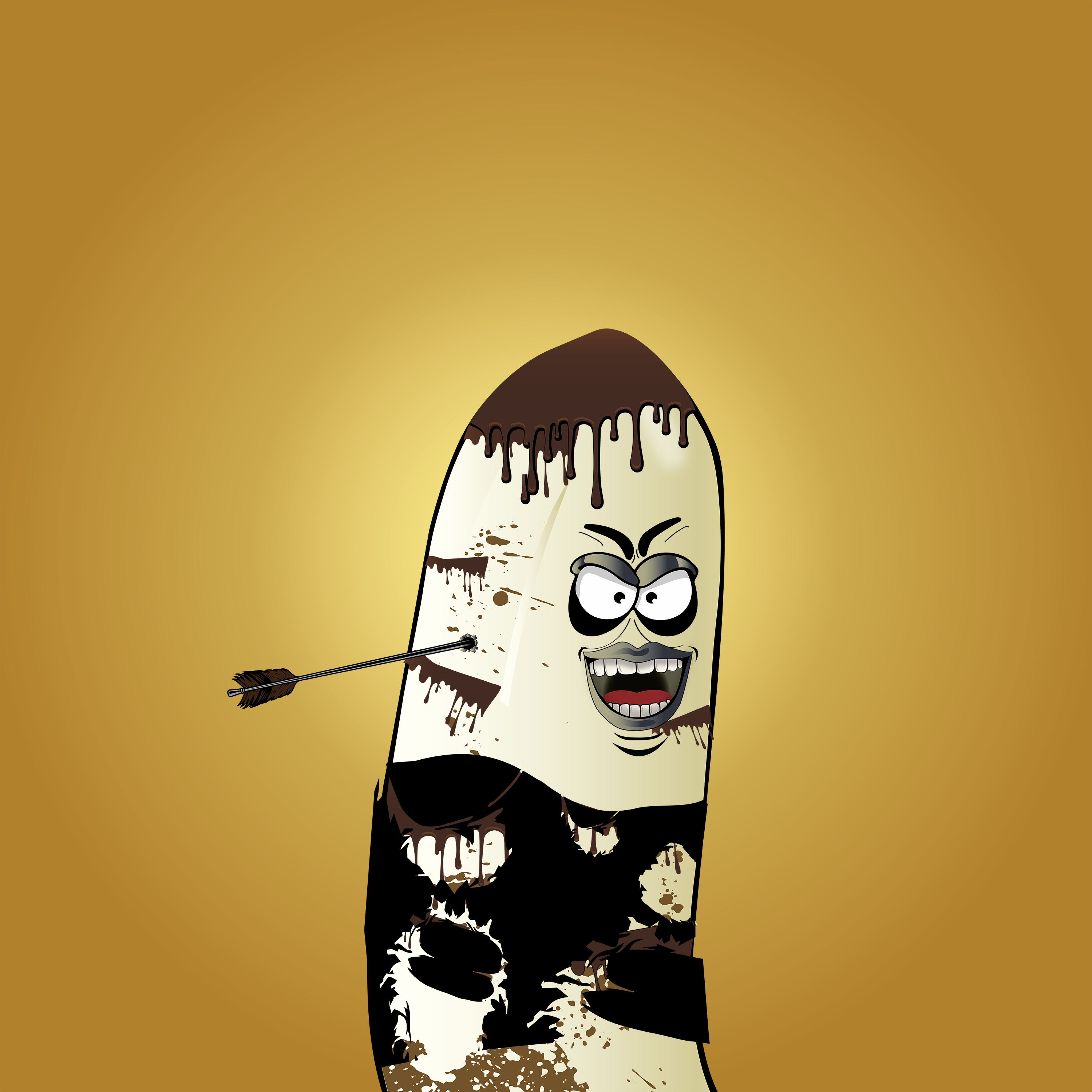 Zombie Banana Bunch #6287