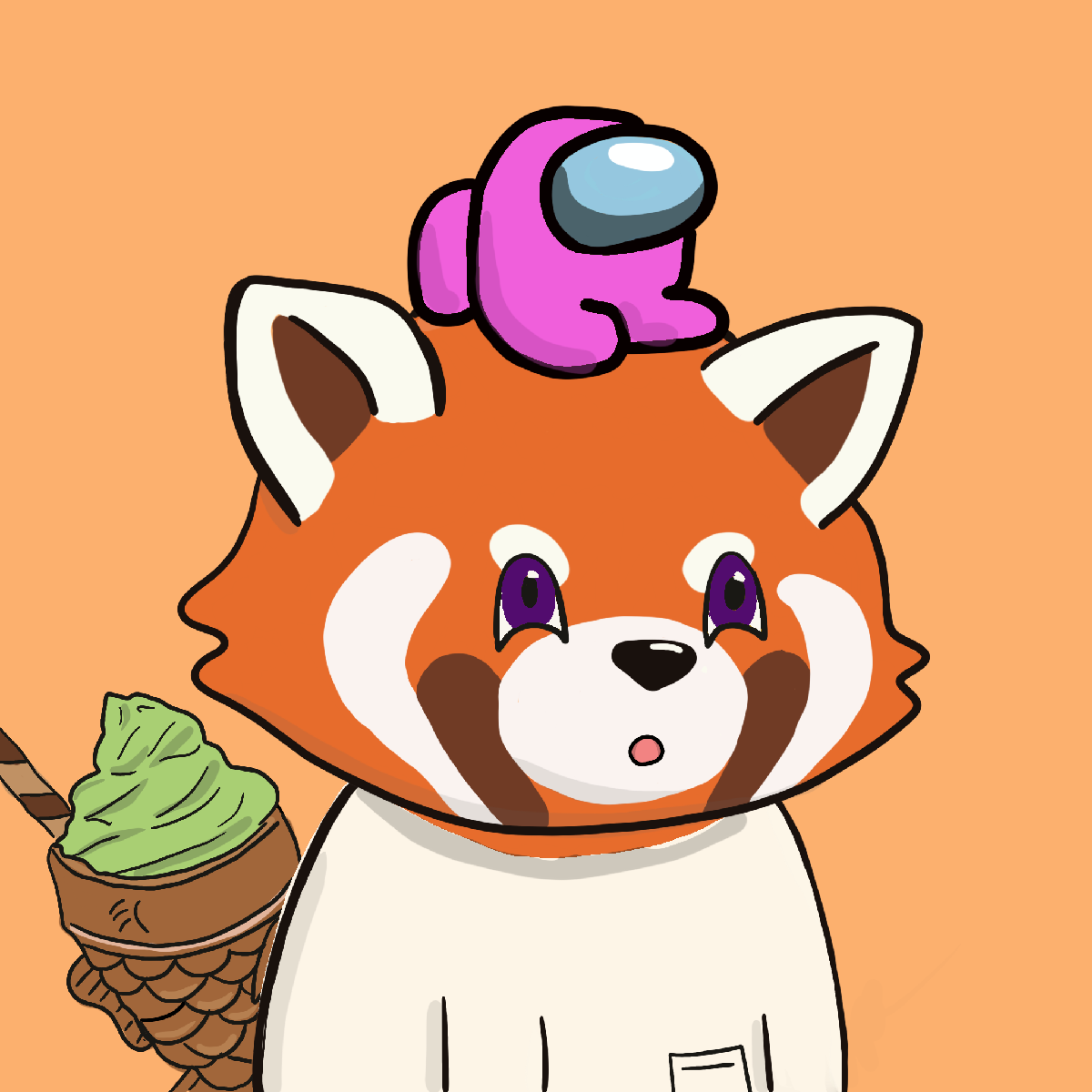 Okay Red Panda #7403