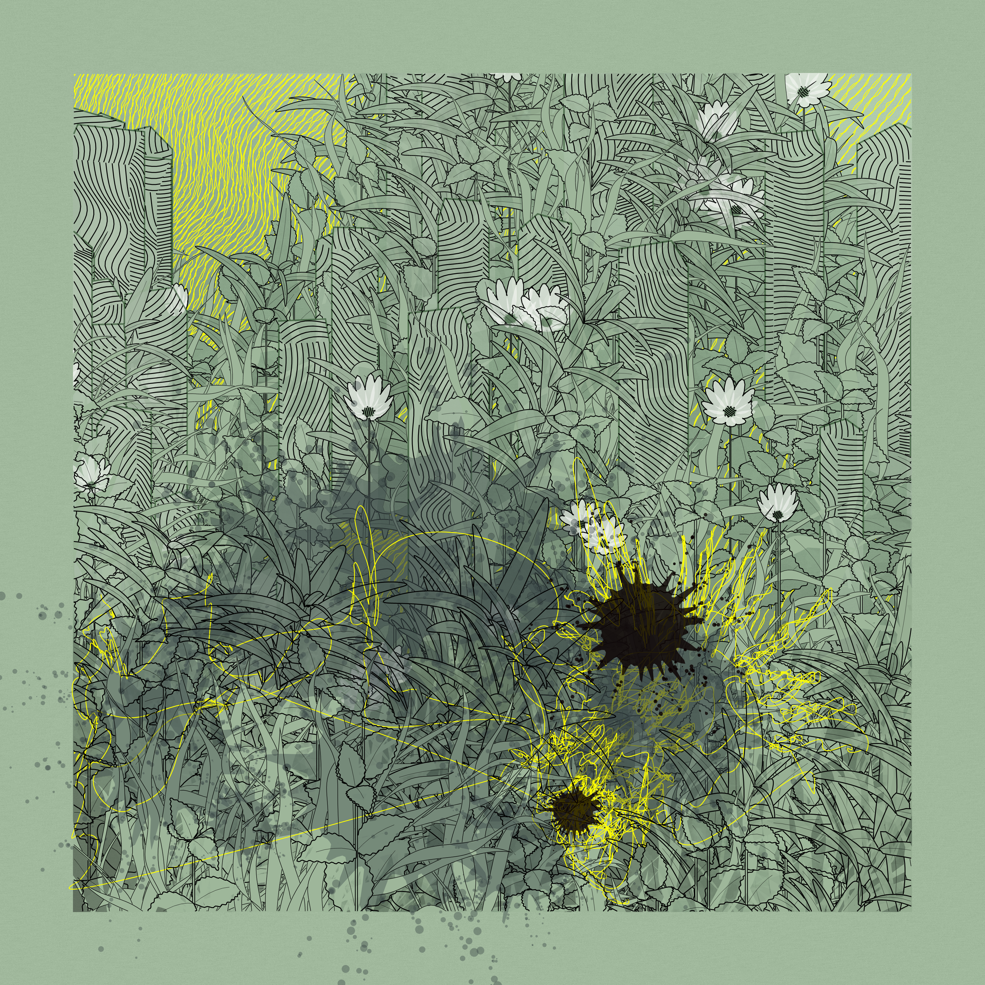 Landscape with Carbon Capture #390