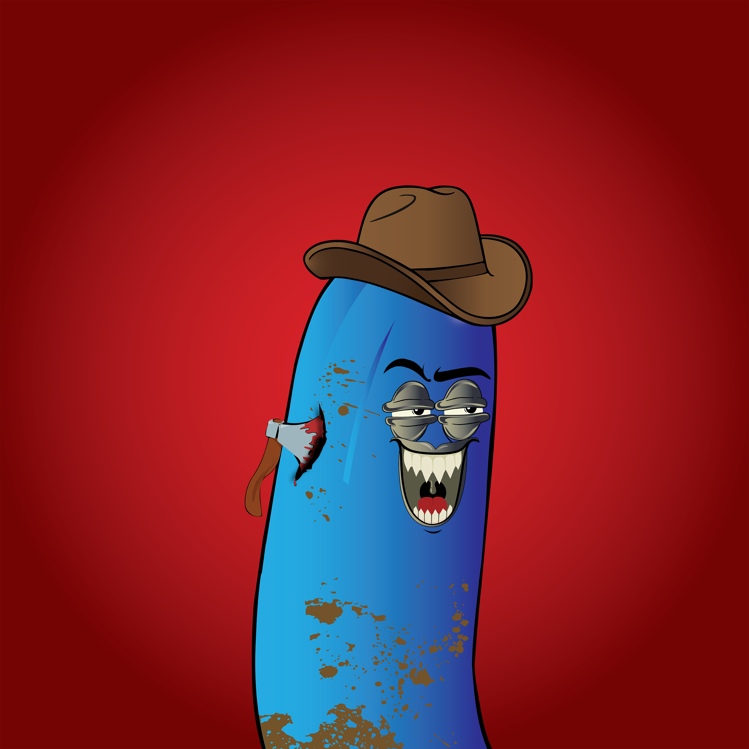 Zombie Banana Bunch #6351