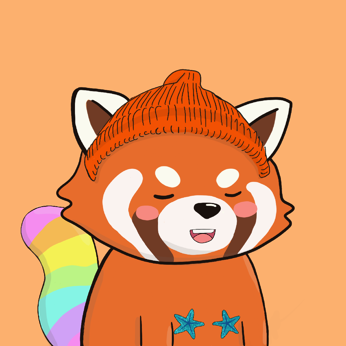 Okay Red Panda #7052
