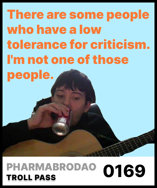 Pharma Bro #169