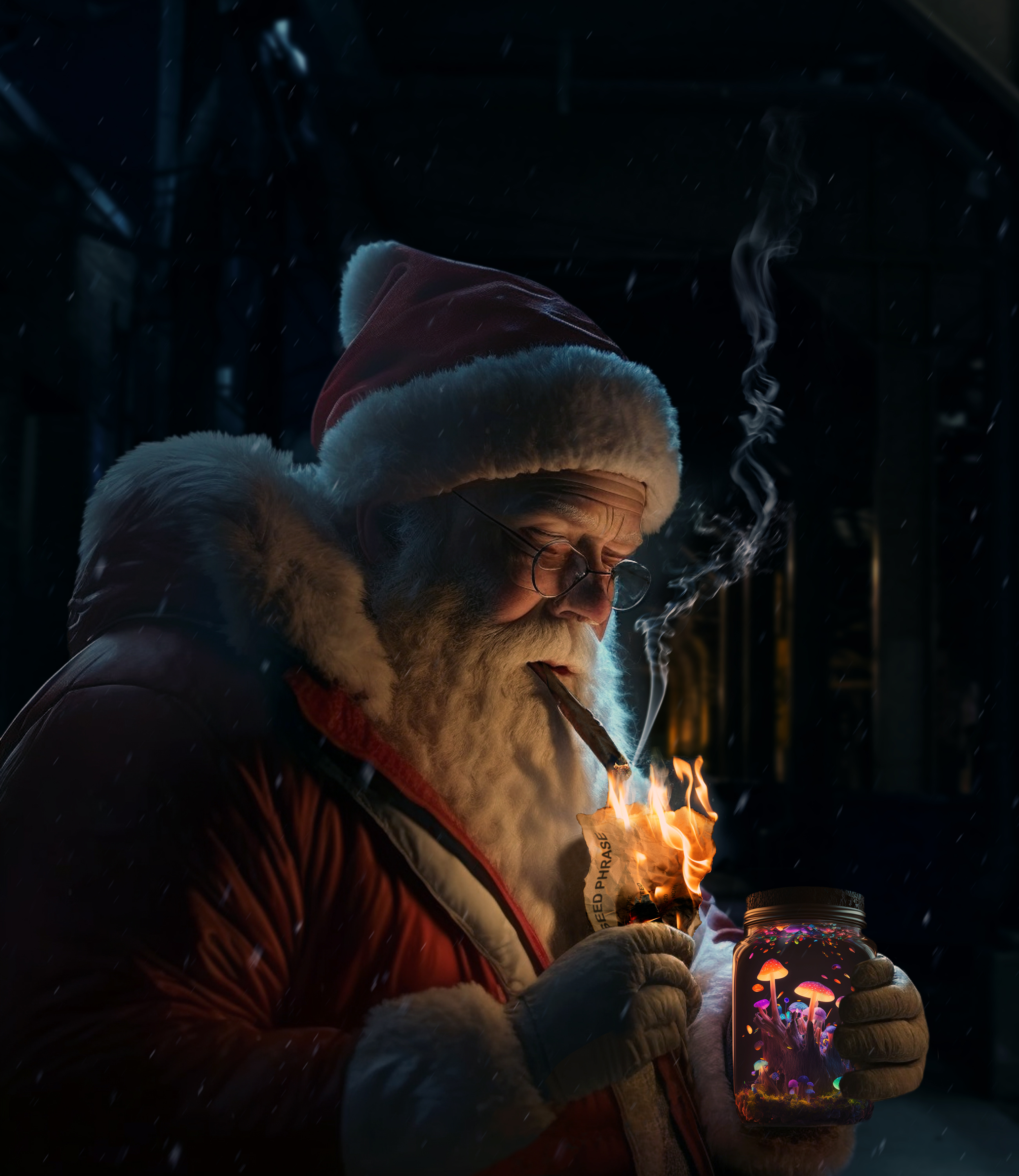Stoned Santa