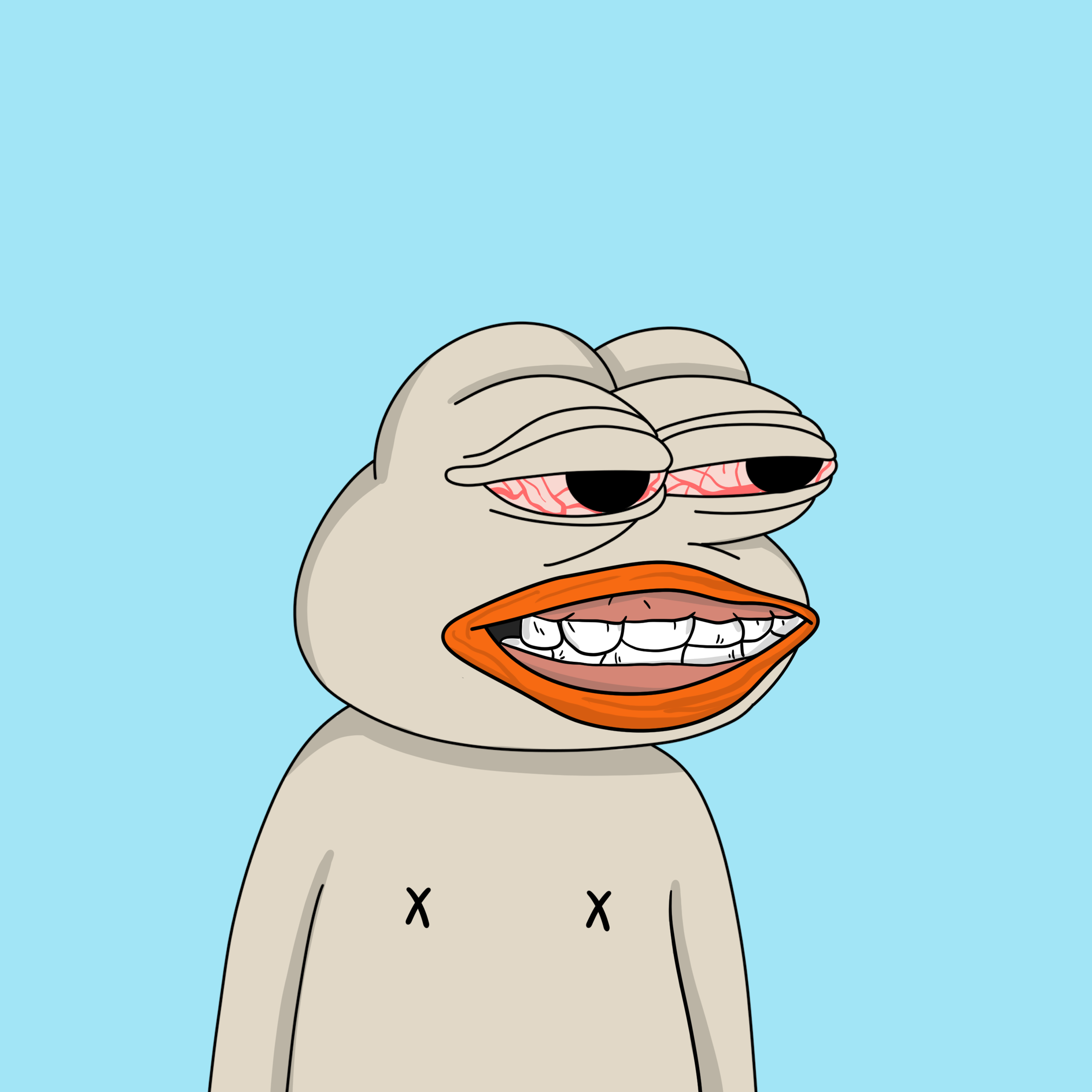 Bored Pepe Yacht Club #9543
