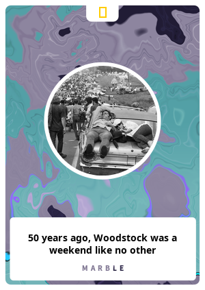 50 years ago, Woodstock was a weekend like no other