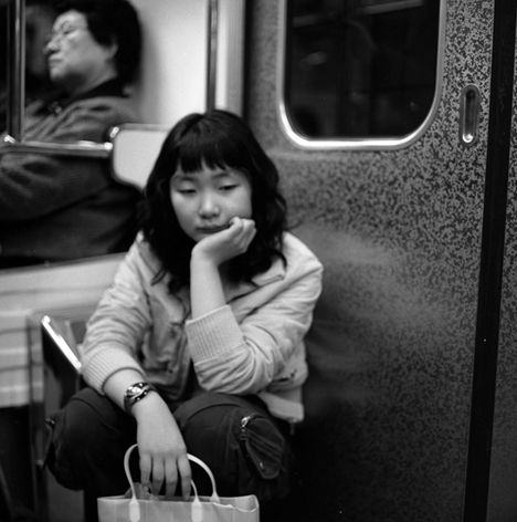 Subway_Thinking Woman