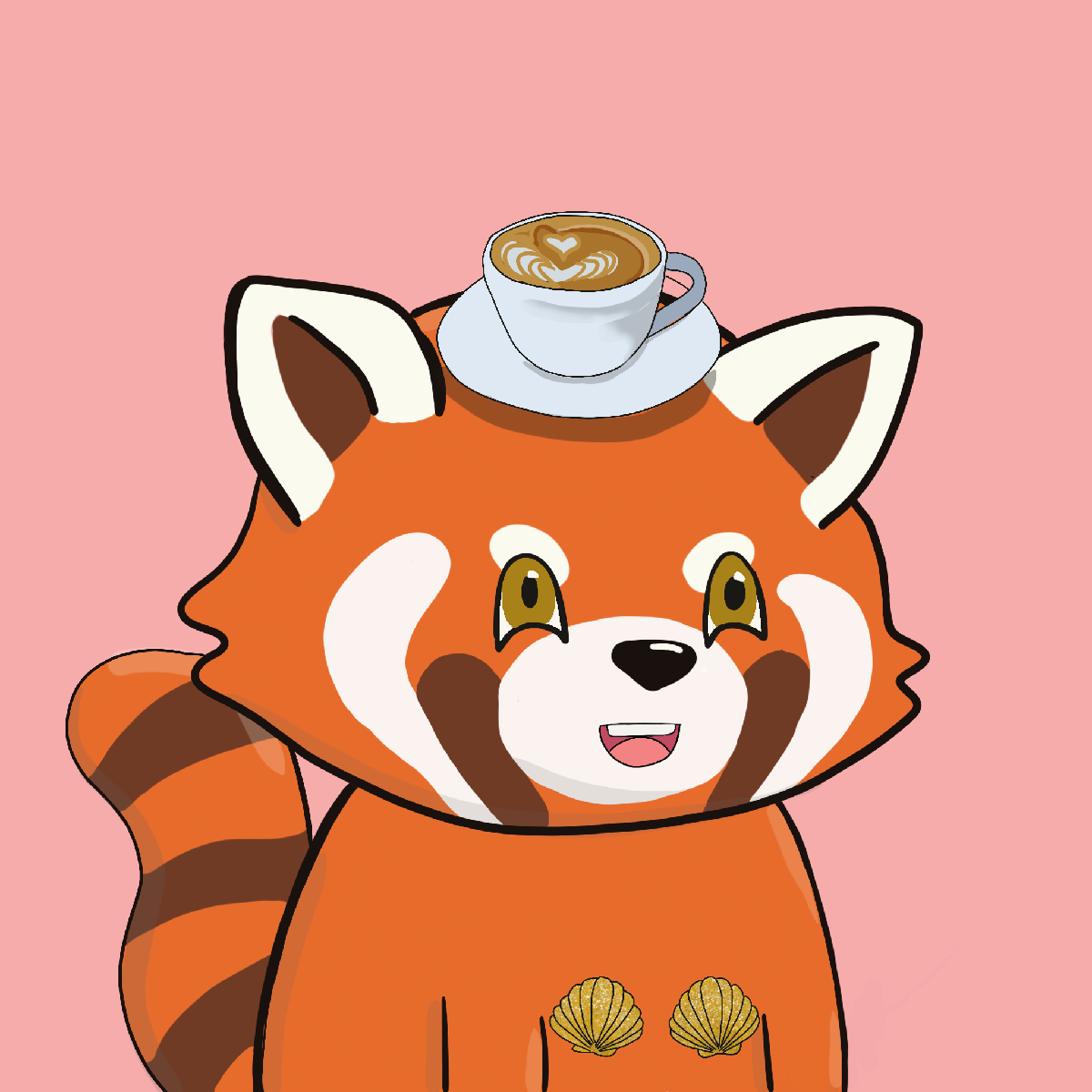 Okay Red Panda #6592