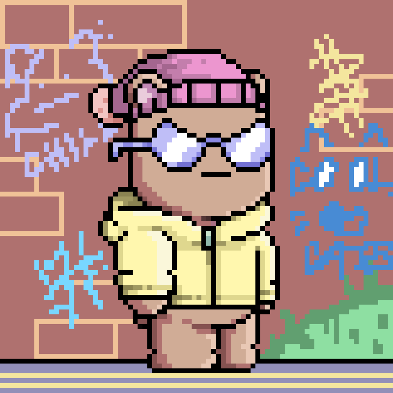 Chill Bear Club - Pixel Avatars #2789
