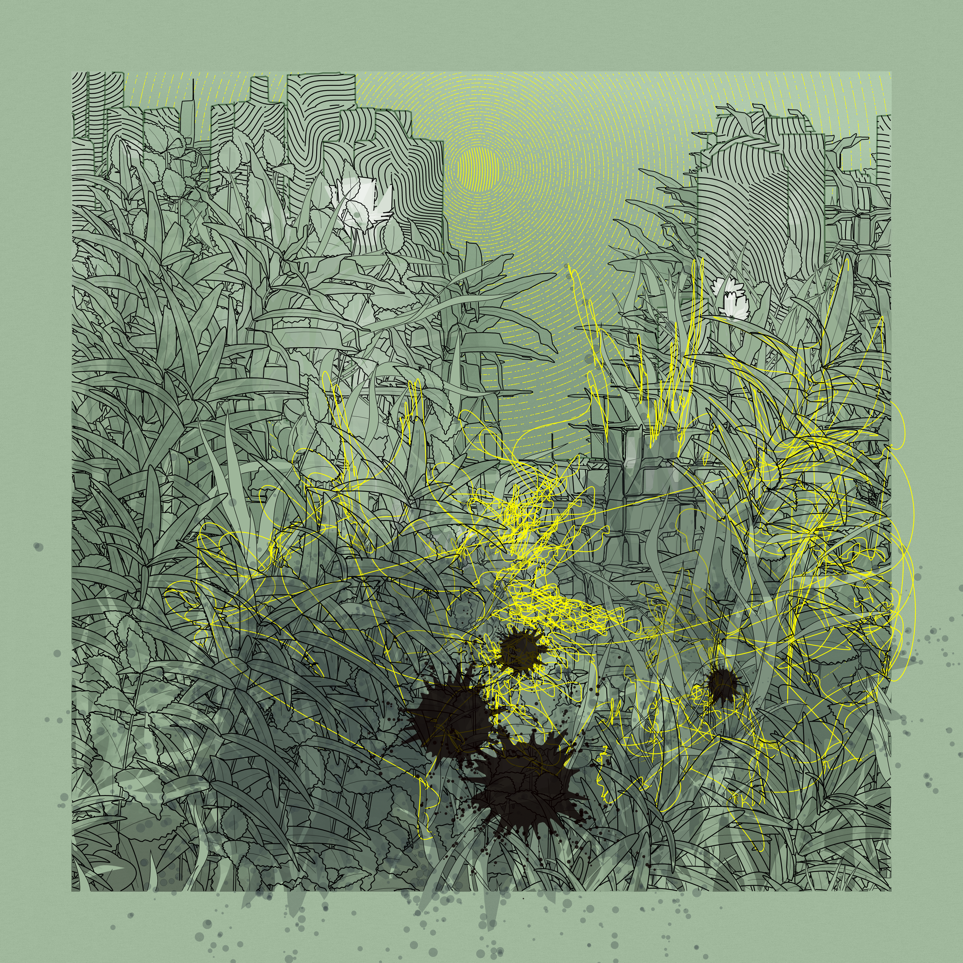 Landscape with Carbon Capture #207