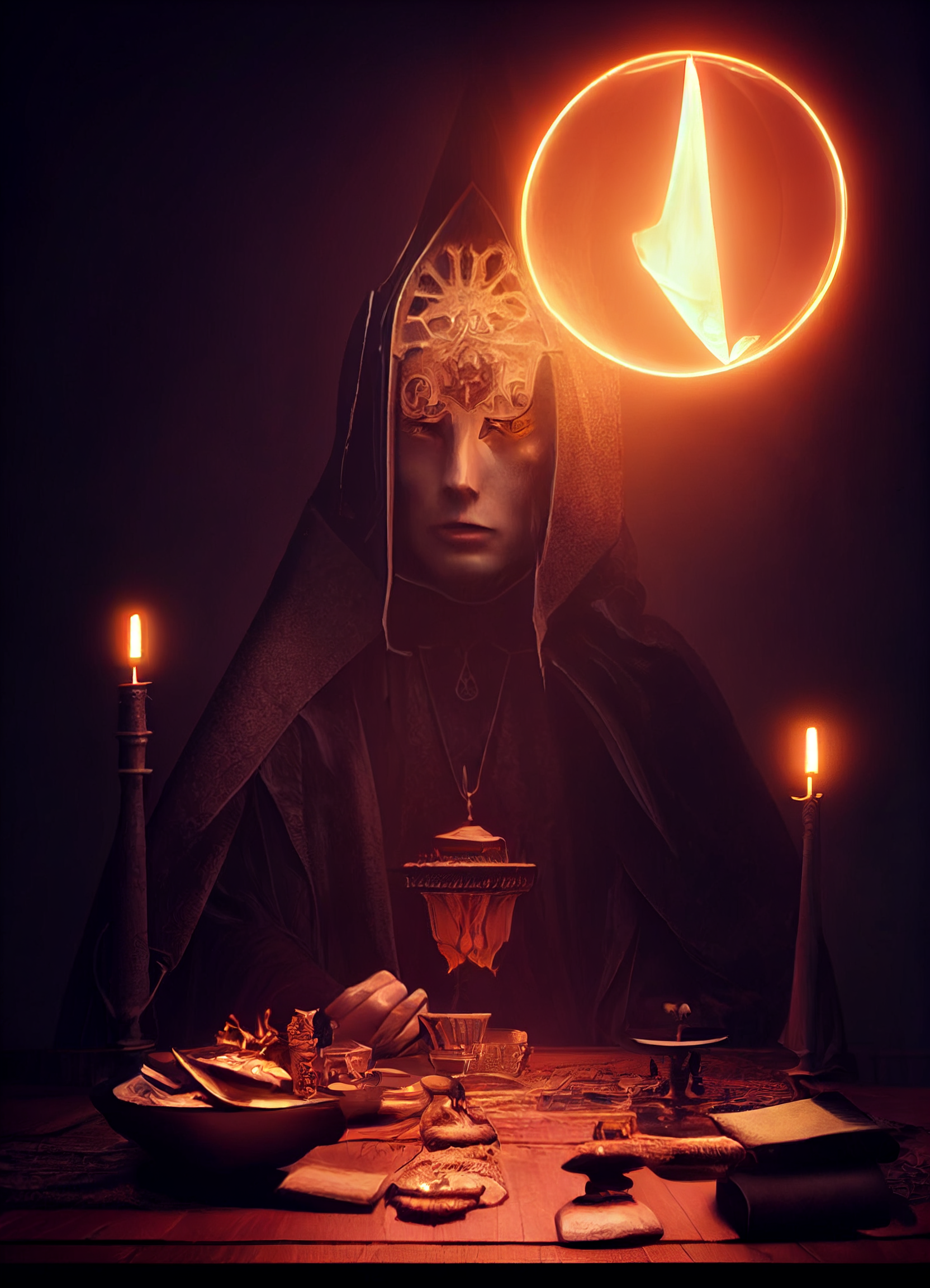 Dark Tarot Card #1: The Magician