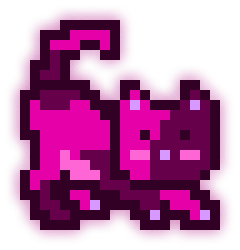 MoonCat #10658: 0x007fc2369c (accessorized)