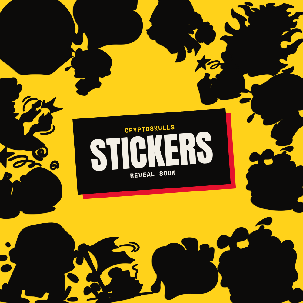 CryptoSkulls Stickers