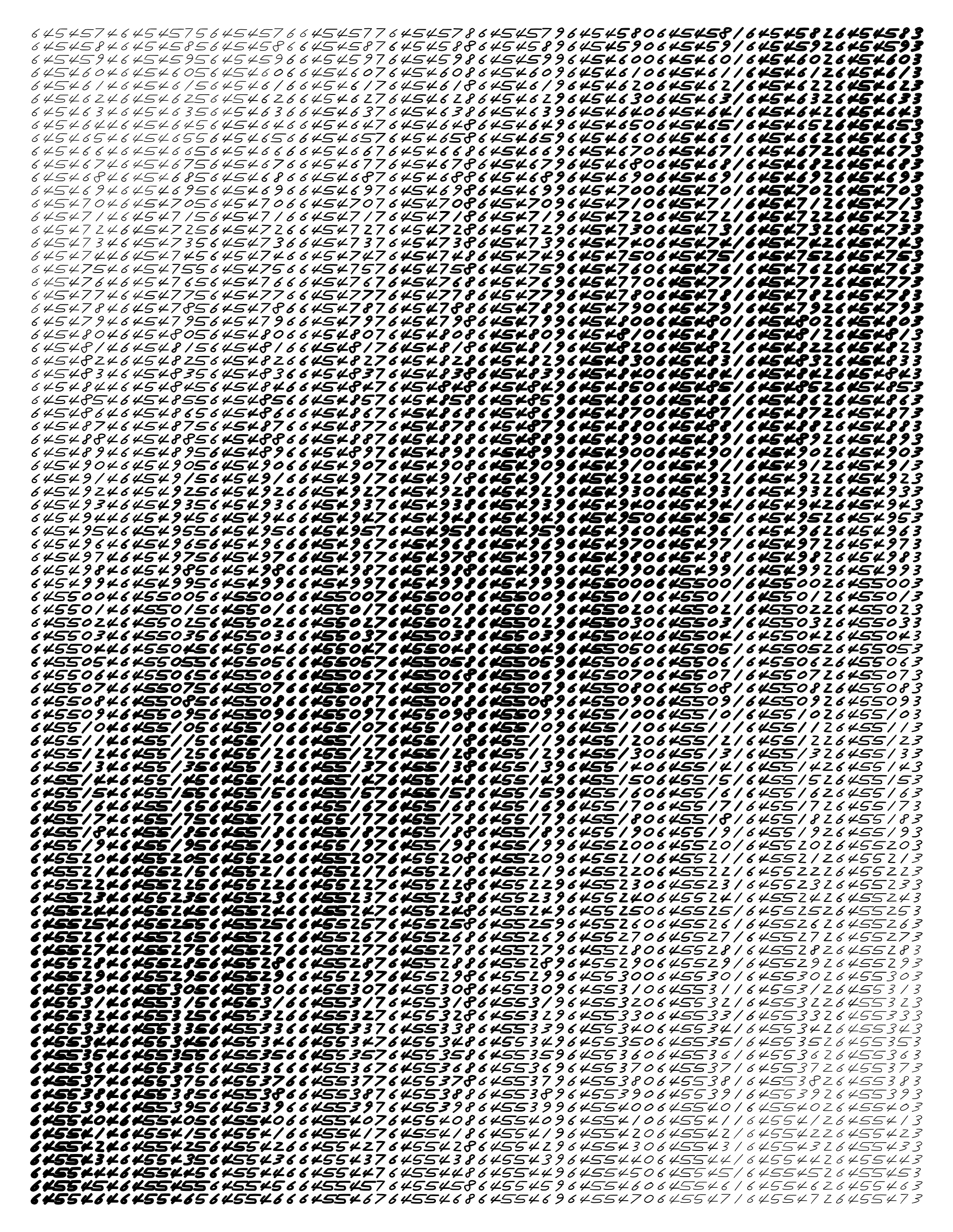 Endless (5,607,250 to Infinity) #2918