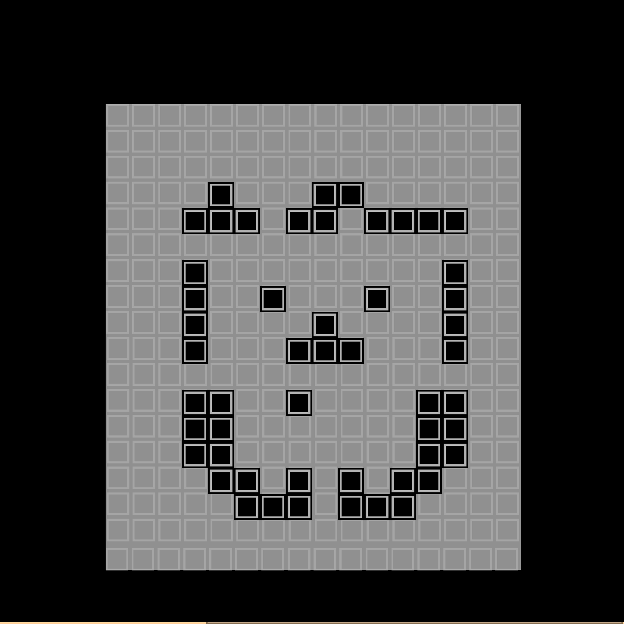 8-bit Block Face #6887